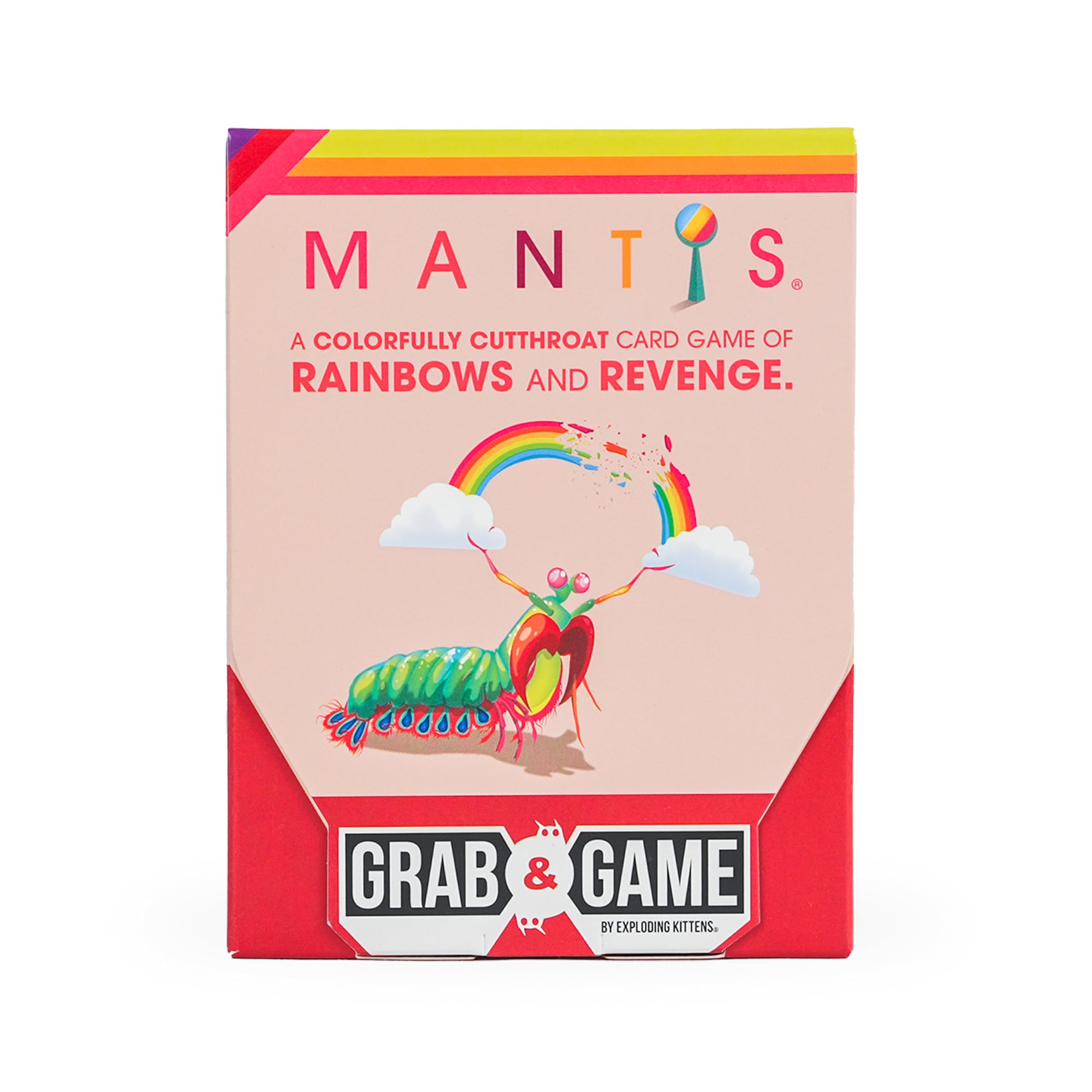 Juego De Cartas Exploding Kittens Mantis Grab & Game Para 2-4 Jugadores - Venta Internacional.