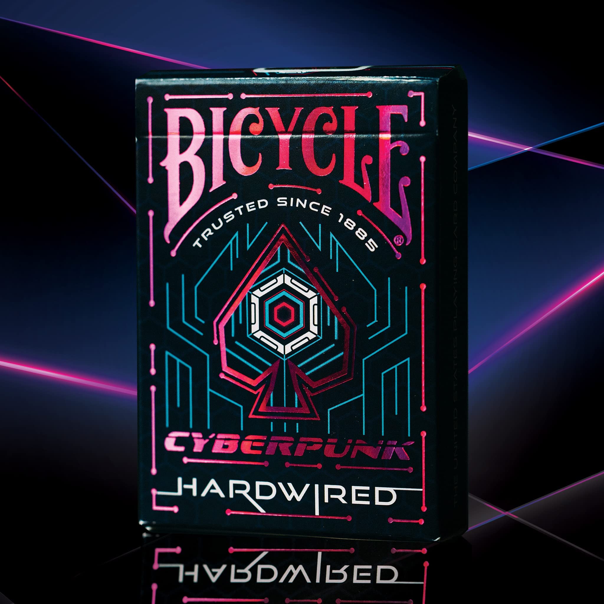 Foto 6 pulgar | Juego De Cartas Para Bicicleta, Cyberpunk Hardwired Premium, 1 Mazo - Venta Internacional.