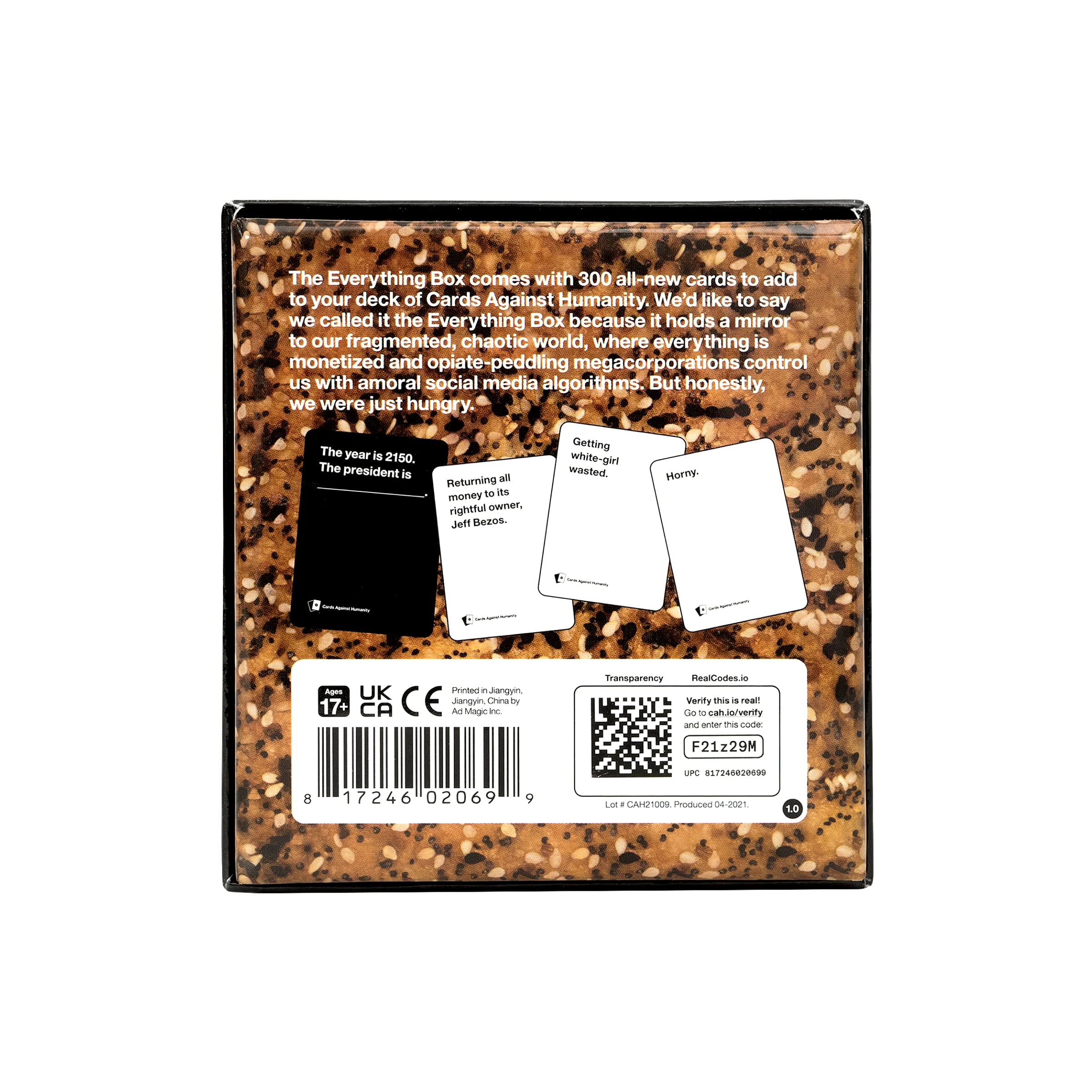 Foto 4 pulgar | Tarjetas De Expansión Cards Against Humanity Everything Box 300 - Venta Internacional.