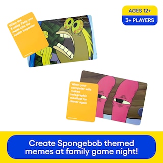 Foto 2 | Paquete De Expansión ¿qué Memes? Bob Esponja - Venta Internacional.