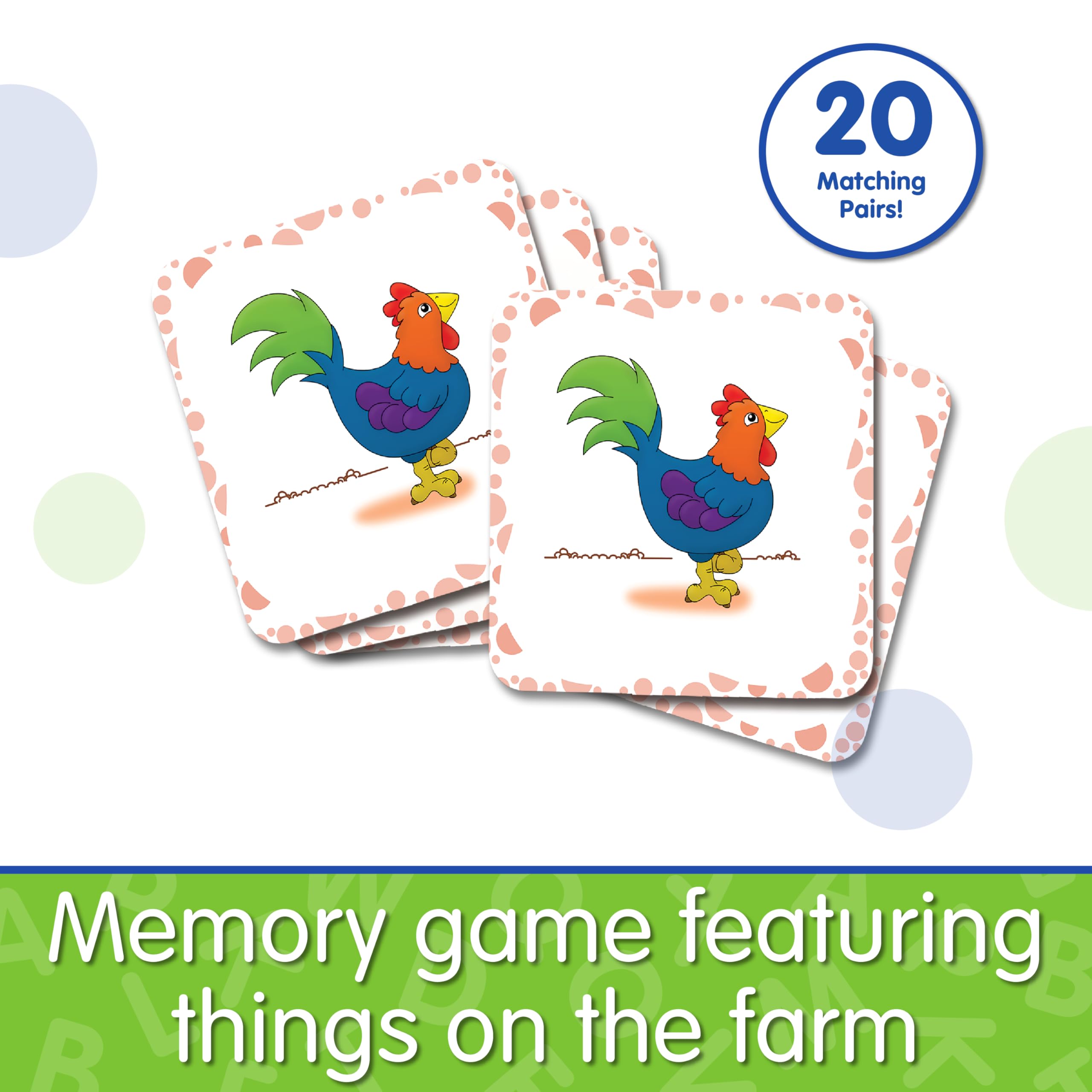 Foto 3 pulgar | Juego De Memoria The Learning Journey My First Farm, 20 Cartas - Venta Internacional.