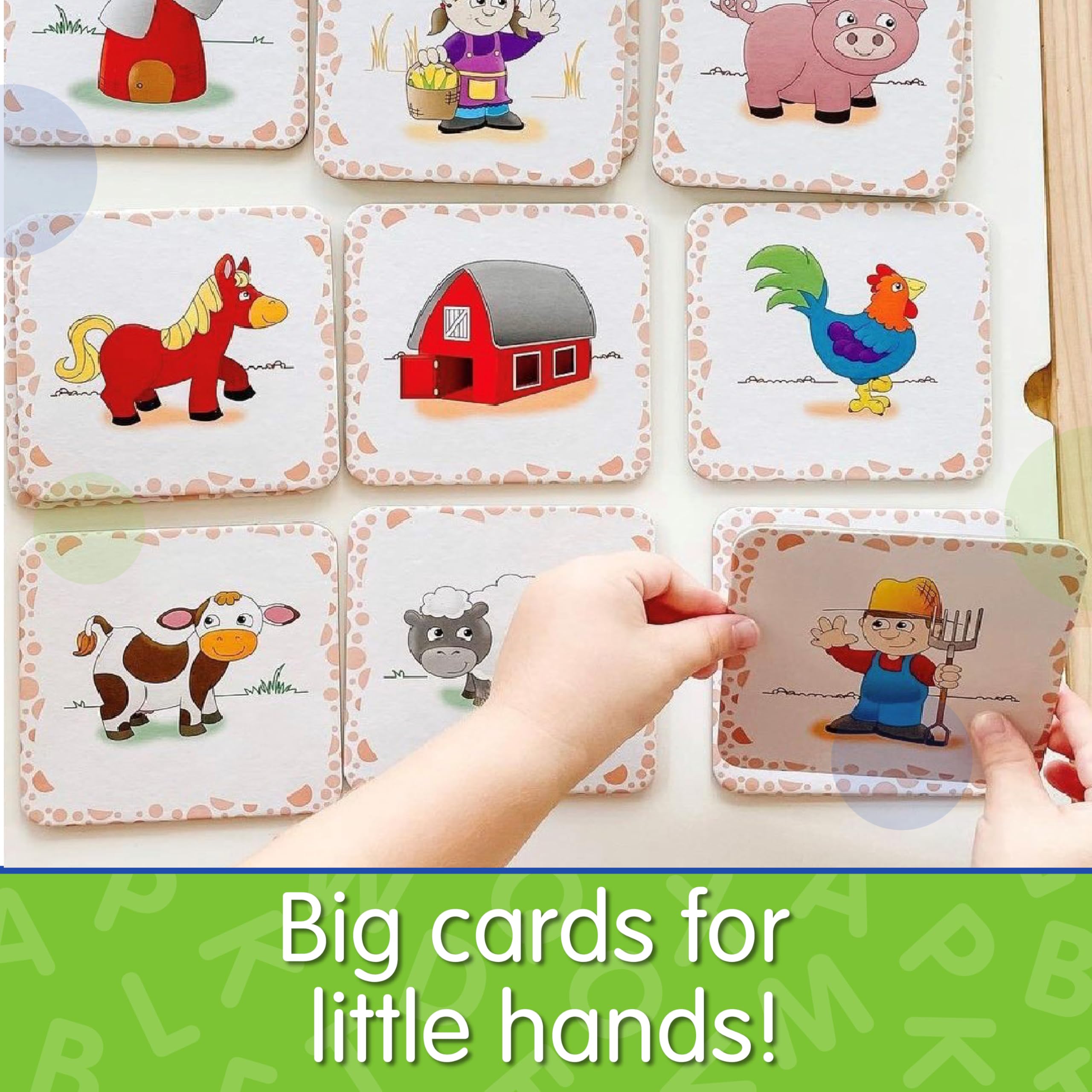 Foto 4 pulgar | Juego De Memoria The Learning Journey My First Farm, 20 Cartas - Venta Internacional.