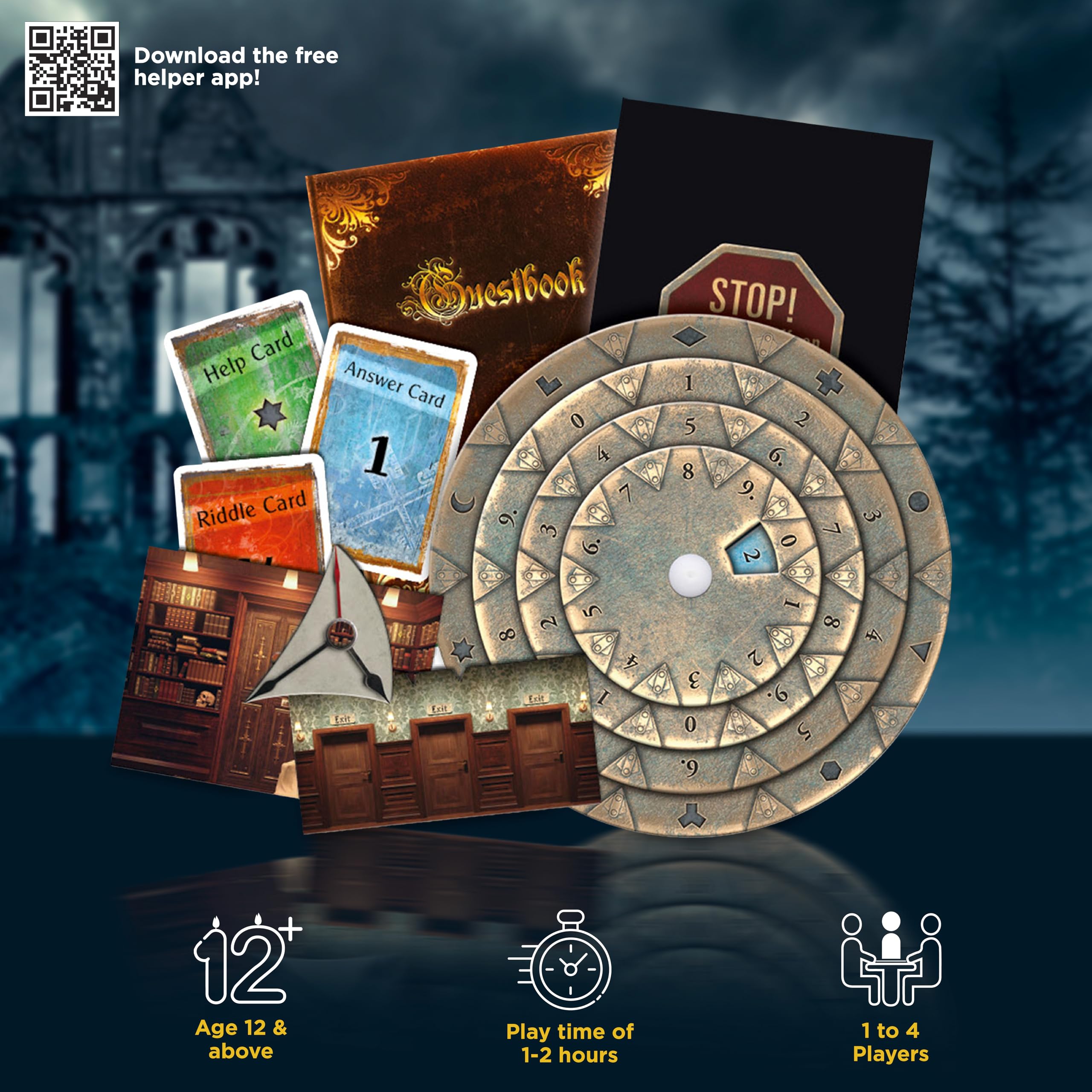 Foto 3 pulgar | Juego De Cartas Thames & Kosmos Exit: The Sinister Mansion - Venta Internacional.