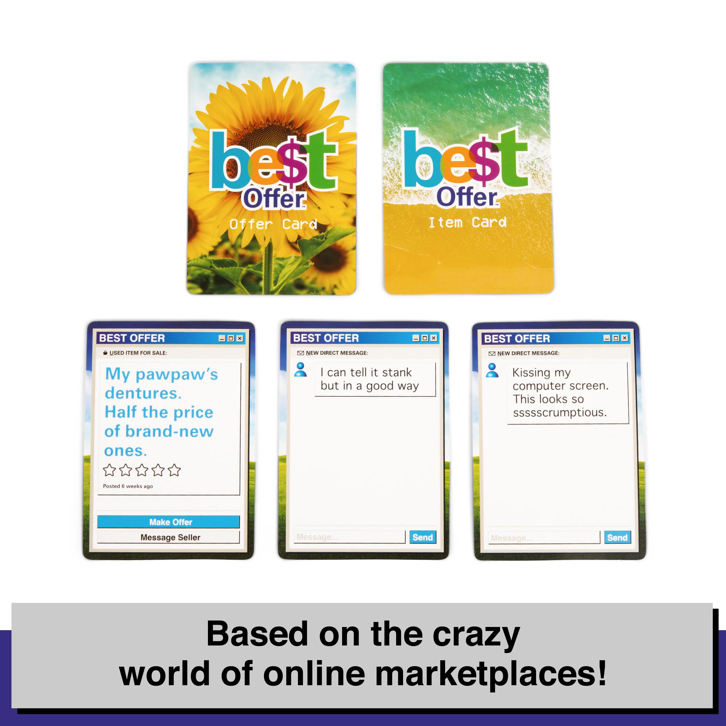 Foto 3 pulgar | Juego De Cartas ¿qué Memes? El Juego Buy Sell Trade Para Adultos - Venta Internacional.