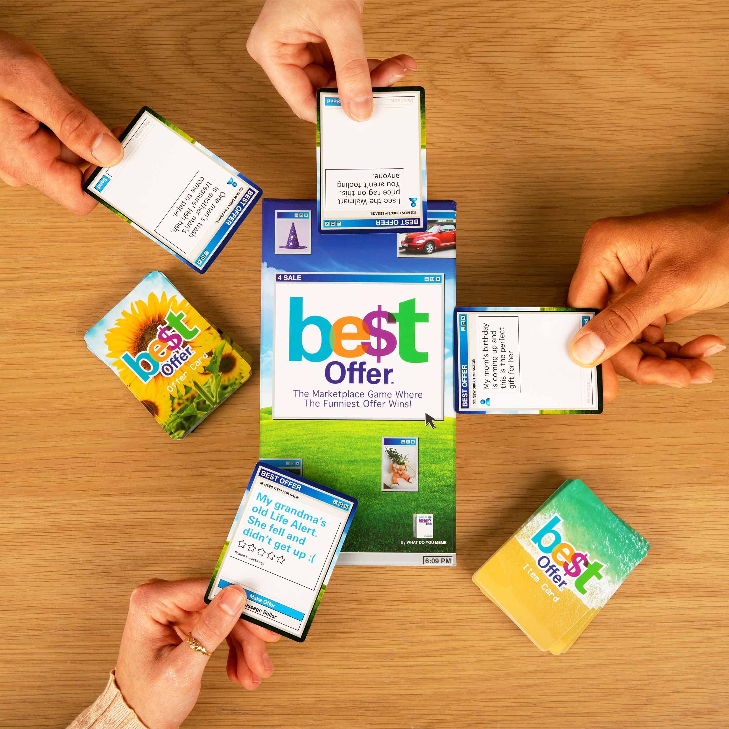 Foto 5 pulgar | Juego De Cartas ¿qué Memes? El Juego Buy Sell Trade Para Adultos - Venta Internacional.