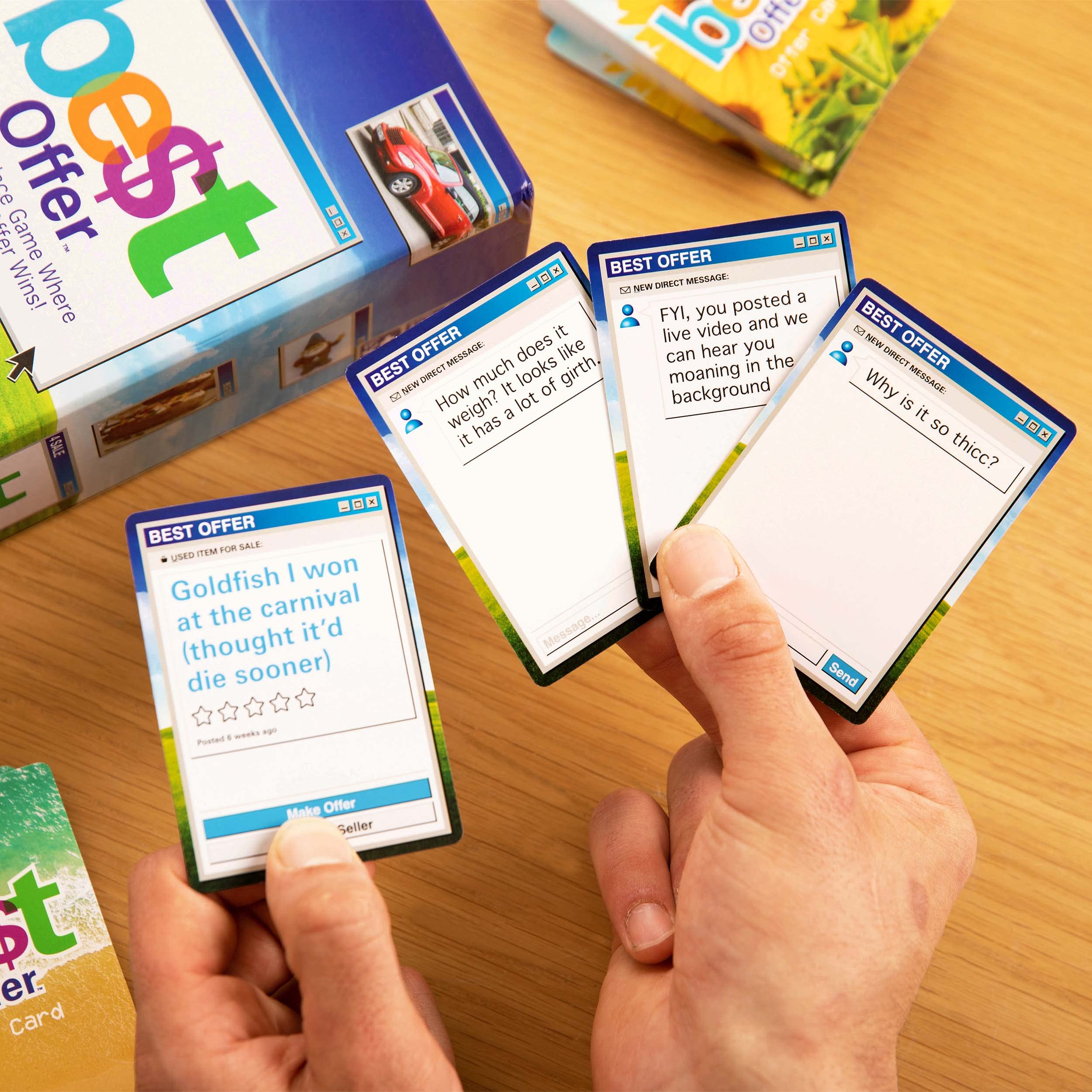 Foto 7 pulgar | Juego De Cartas ¿qué Memes? El Juego Buy Sell Trade Para Adultos - Venta Internacional.