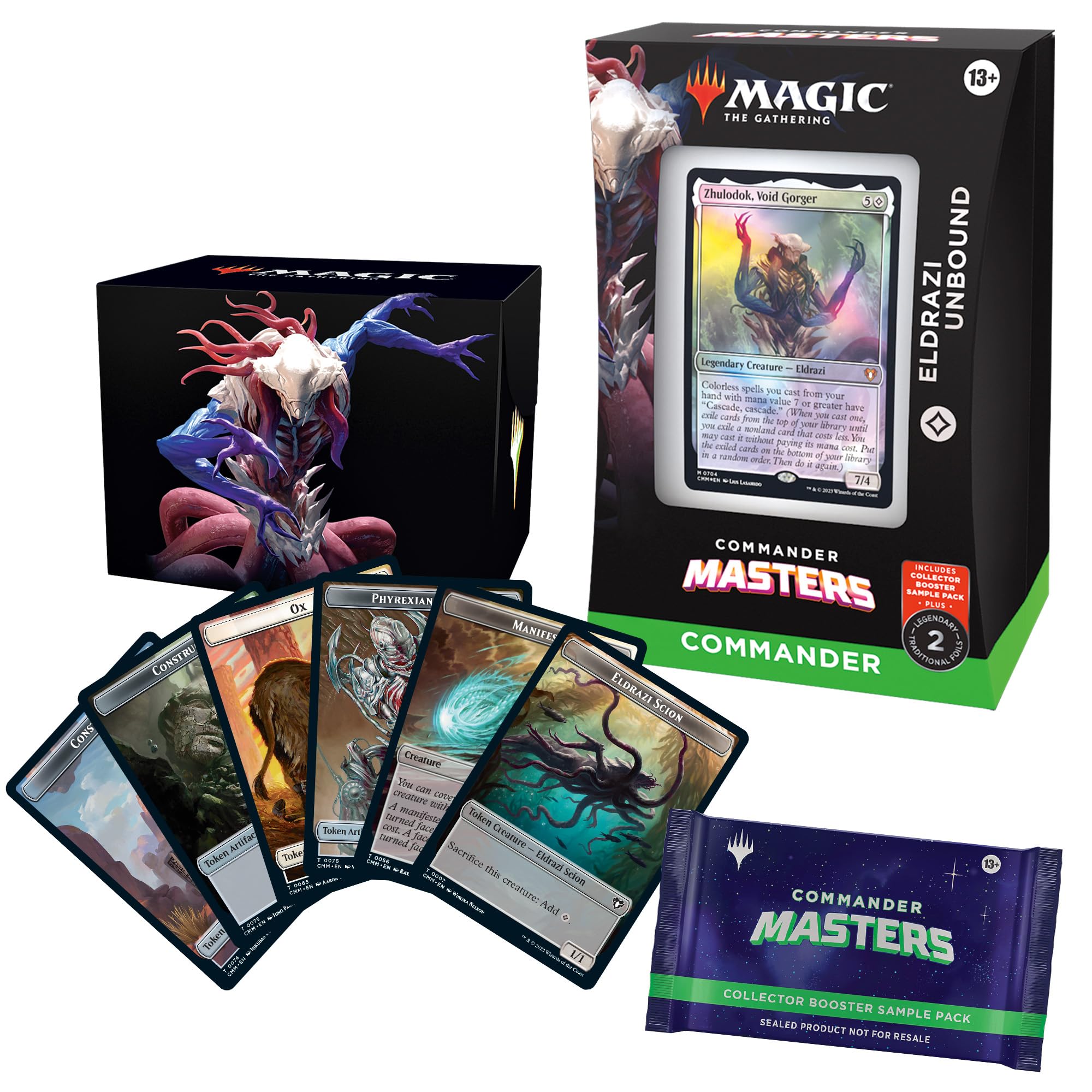 Foto 3 pulgar | Juego De Cartas Magic The Gathering Commander Masters Bundle X4 - Venta Internacional.