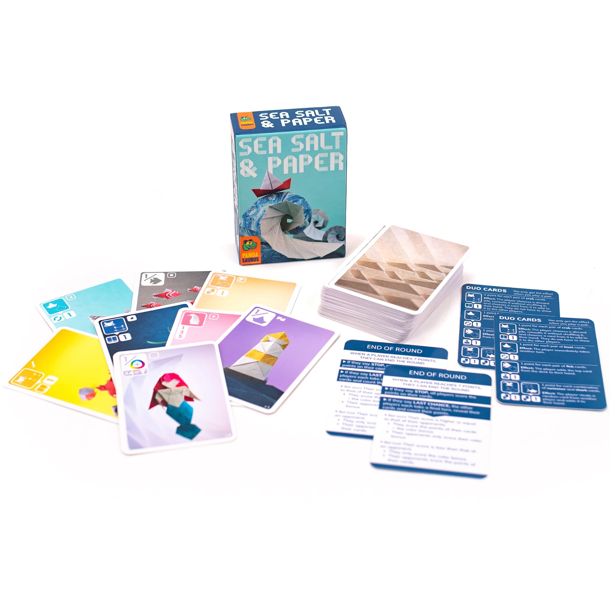 Foto 3 pulgar | Juego de Cartas Pandasaurus Games Sea Salt and Paper Ocean Theme - Venta Internacional