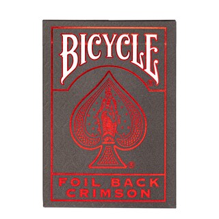 Foto 1 | Juego De Cartas Para Bicicleta Metalluxe, Color Rojo, Embalaje Premium - Venta Internacional.