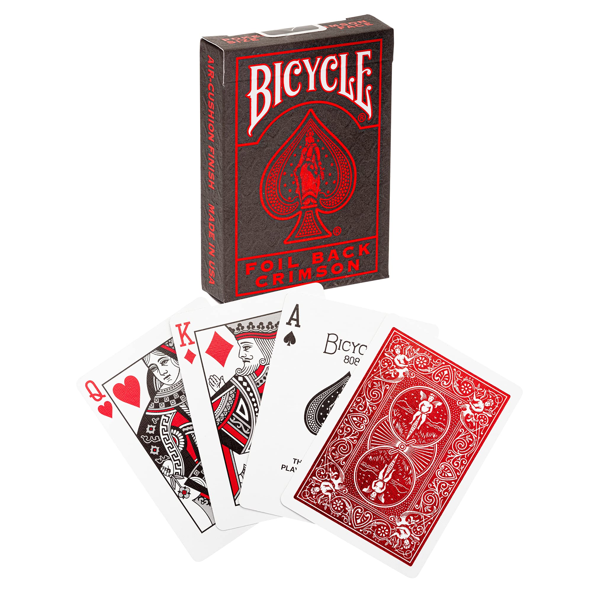 Foto 3 pulgar | Juego De Cartas Para Bicicleta Metalluxe, Color Rojo, Embalaje Premium - Venta Internacional.