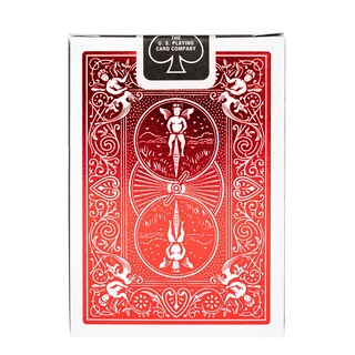 Foto 3 | Juego De Cartas Para Bicicleta Metalluxe, Color Rojo, Embalaje Premium - Venta Internacional.
