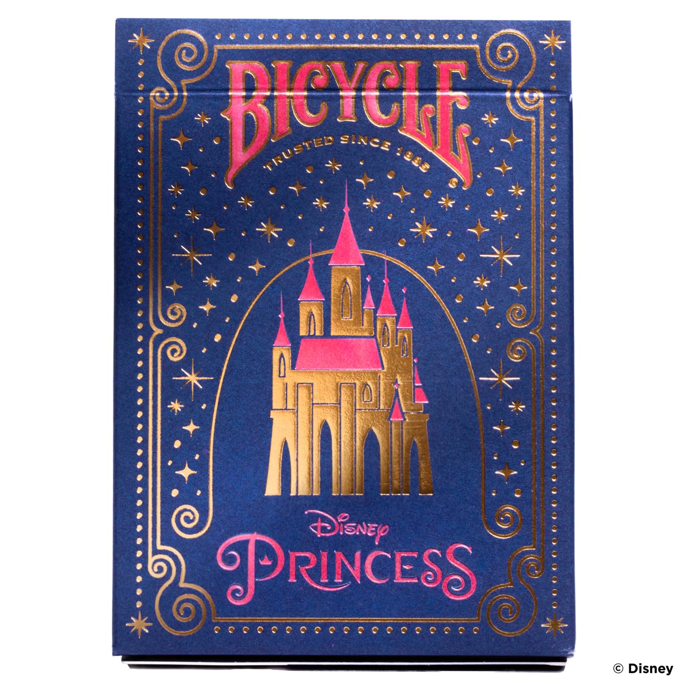 Foto 2 pulgar | Bicicleta De Juego De Cartas Inspirada En Las Princesas De Disney, Rosa/azul - Venta Internacional.