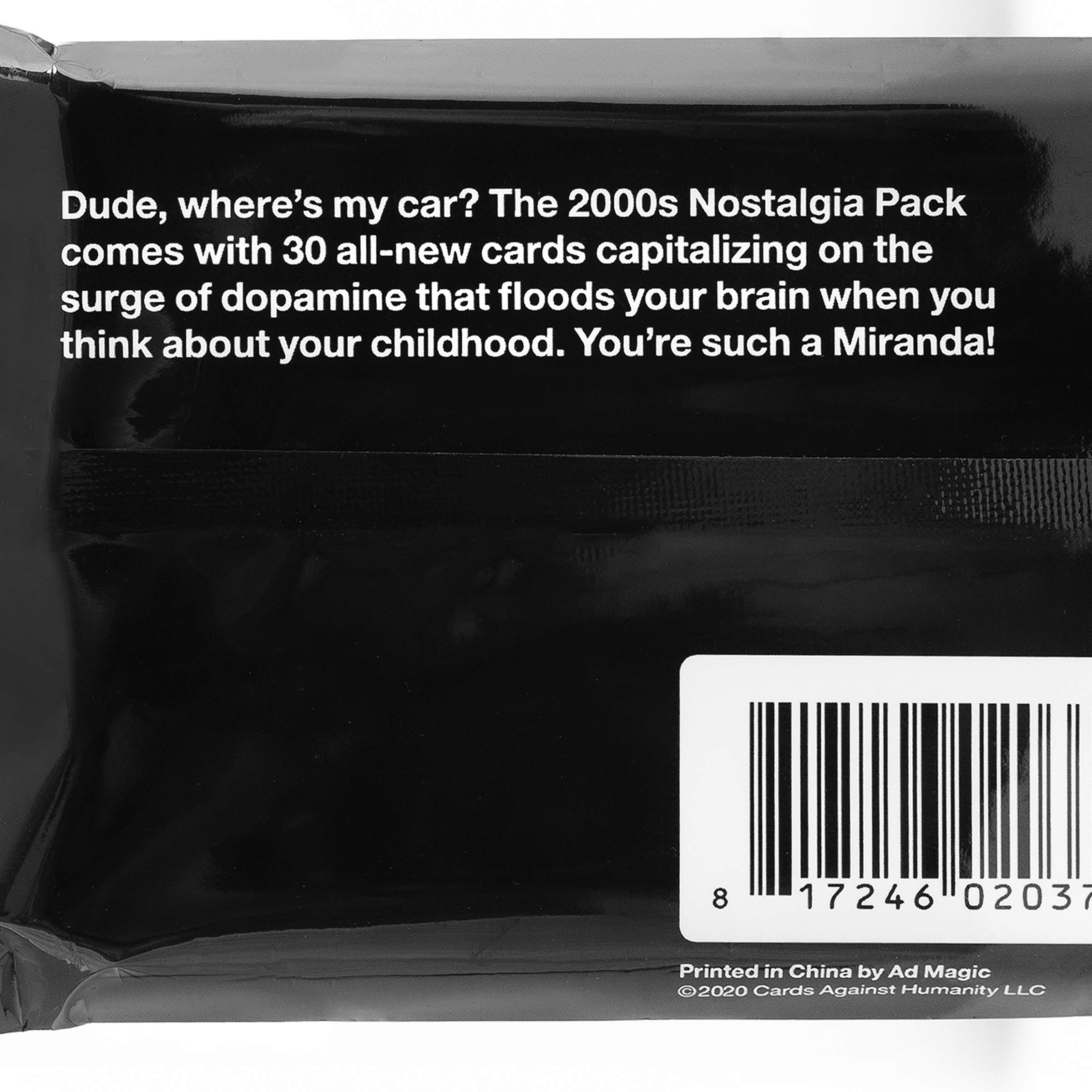 Foto 5 pulgar | Paquete Nostalgia De Cards Against Humanity Mini Expansion 2000 - Venta Internacional.