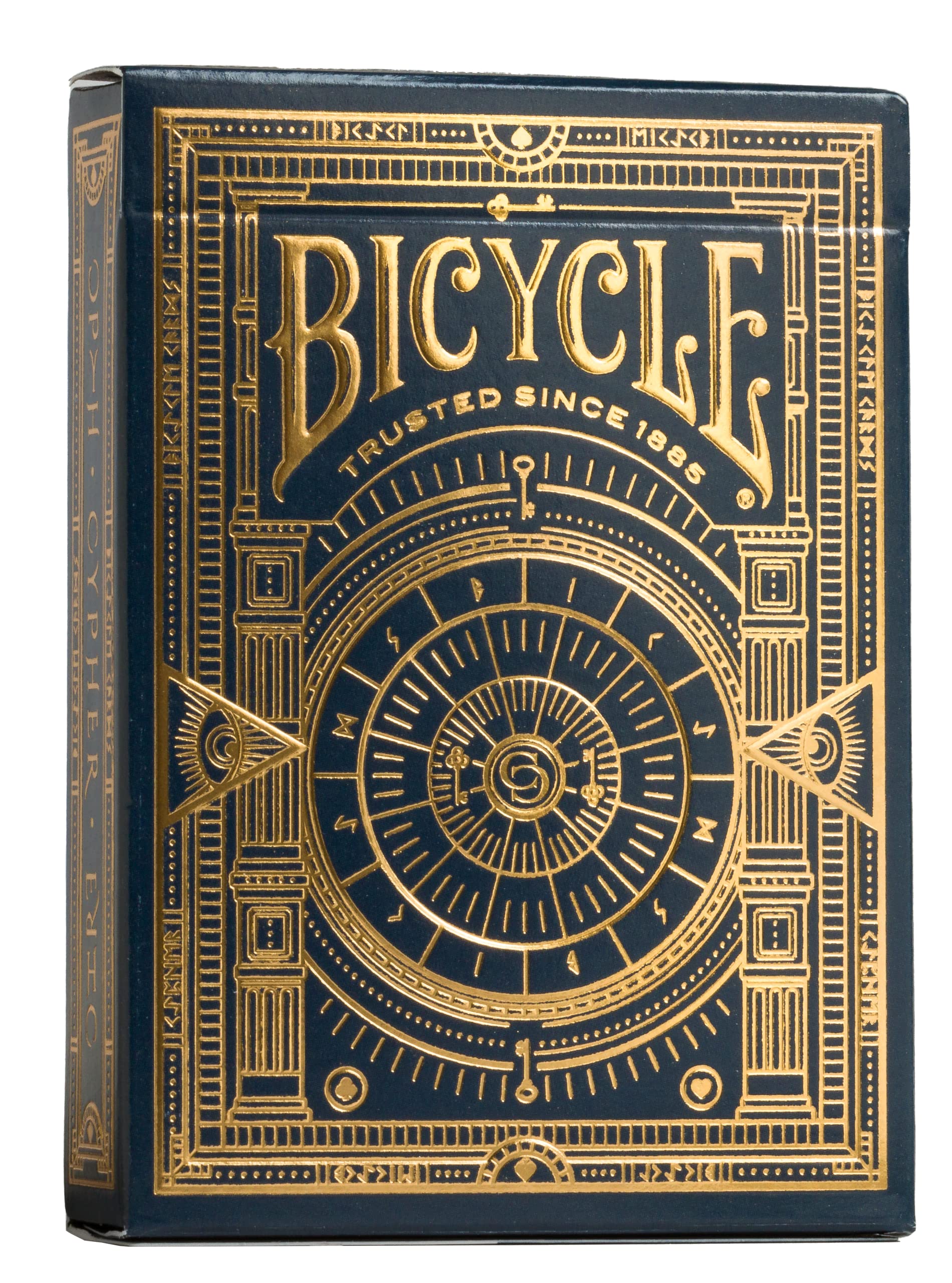 Foto 2 pulgar | Juego De Cartas Para Bicicleta Cypher Premium, Negro Con Lámina Dorada - Venta Internacional.