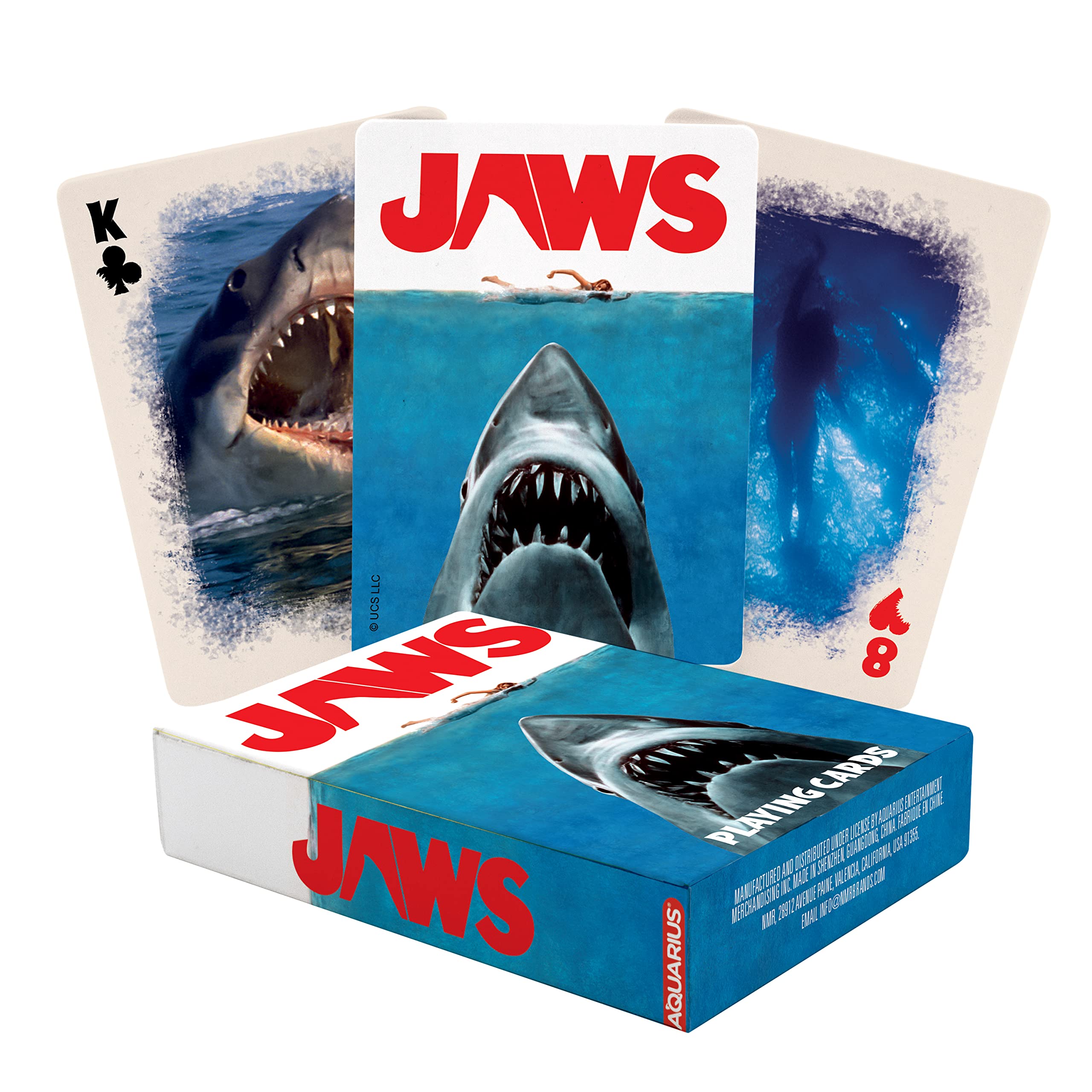 Foto 1 | Baraja De Cartas Con Temática De Aquarius Jaws - Venta Internacional.