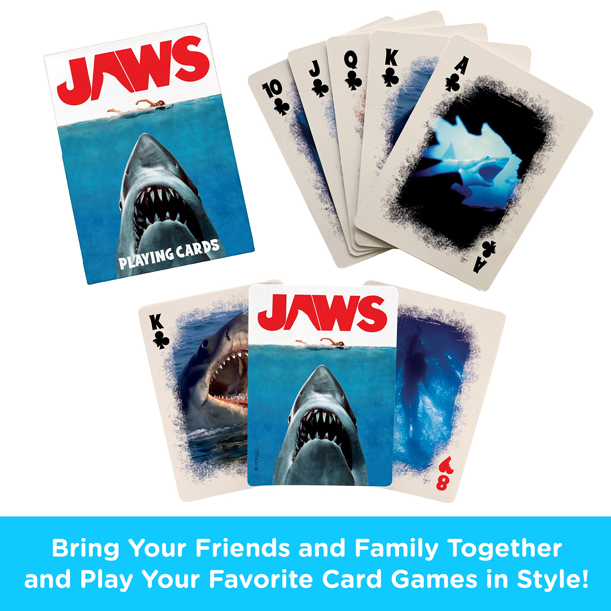 Foto 3 pulgar | Baraja De Cartas Con Temática De Aquarius Jaws - Venta Internacional.