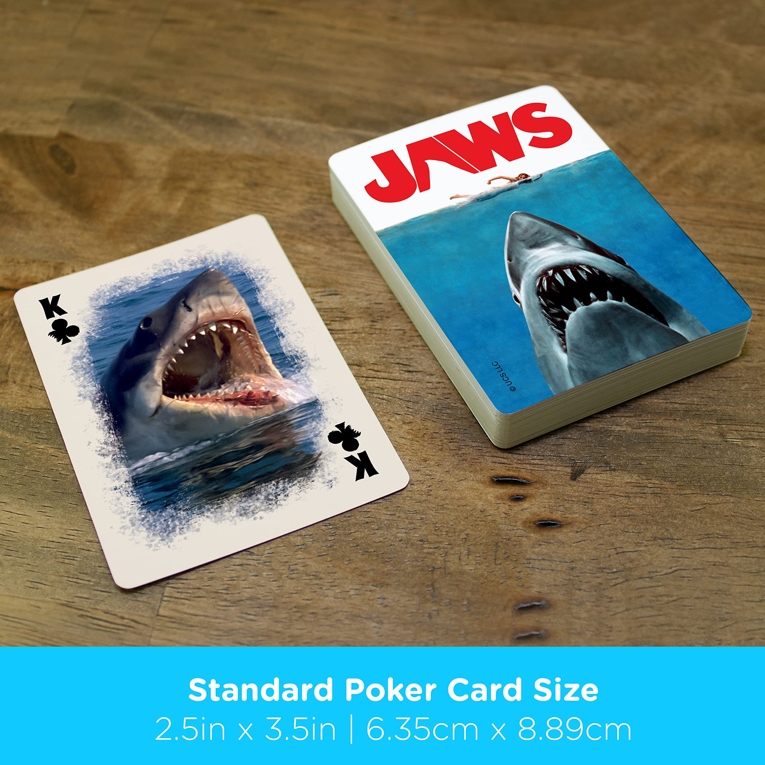 Foto 5 | Baraja De Cartas Con Temática De Aquarius Jaws - Venta Internacional.