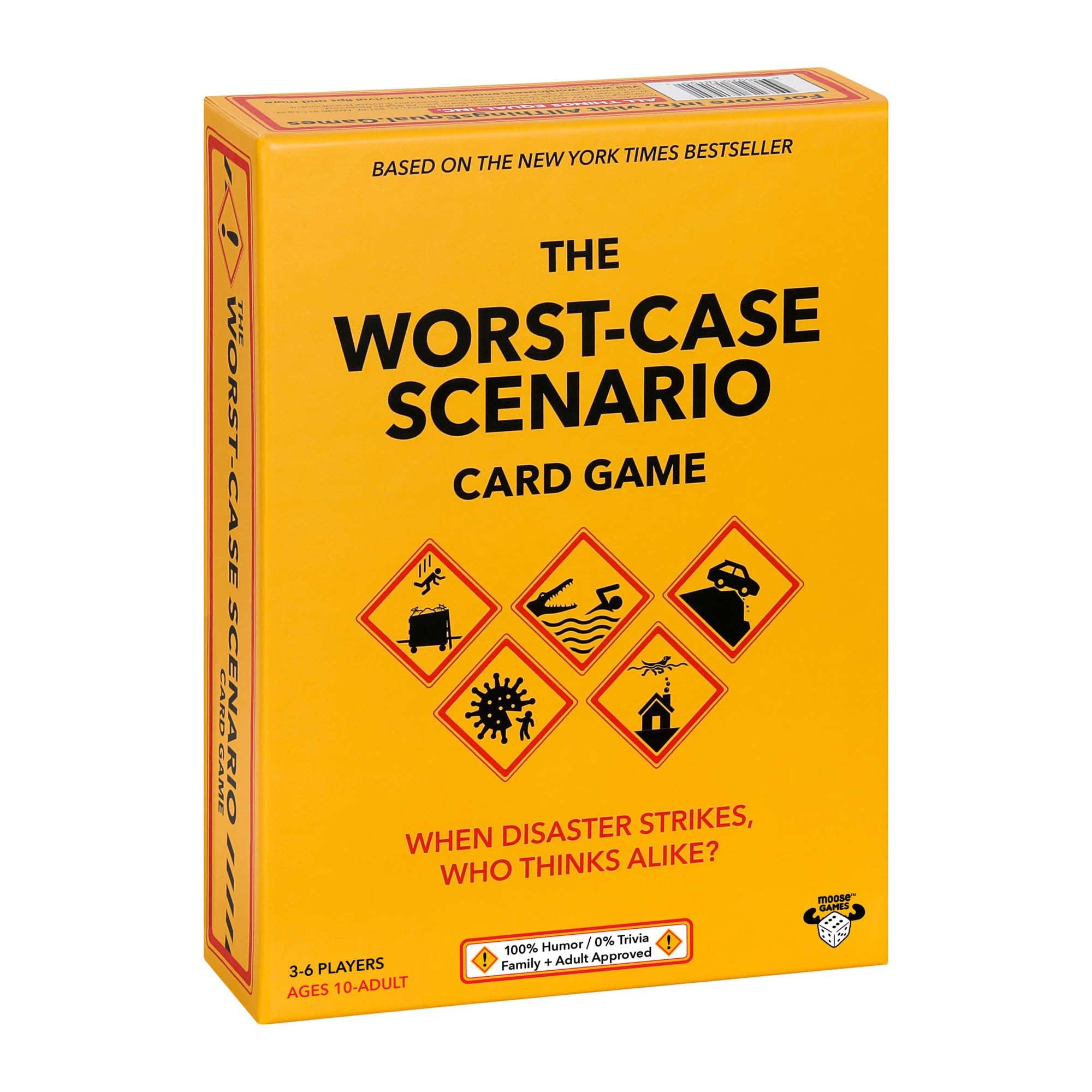 Foto 2 pulgar | Juego De Cartas The Worst-case Scenario Moose Family/party - Venta Internacional.