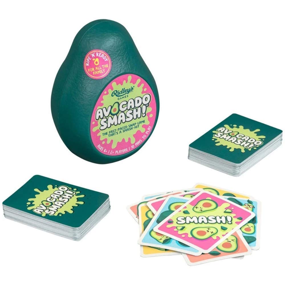 Juego De Cartas Ridley's Avocado Smash! 71 Piezas Con Estuche De Almacenamiento - Venta Internacional.