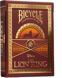 Foto 1 | Bicicleta De Cartas Inspirada En El Rey León, 1 Baraja - Venta Internacional.