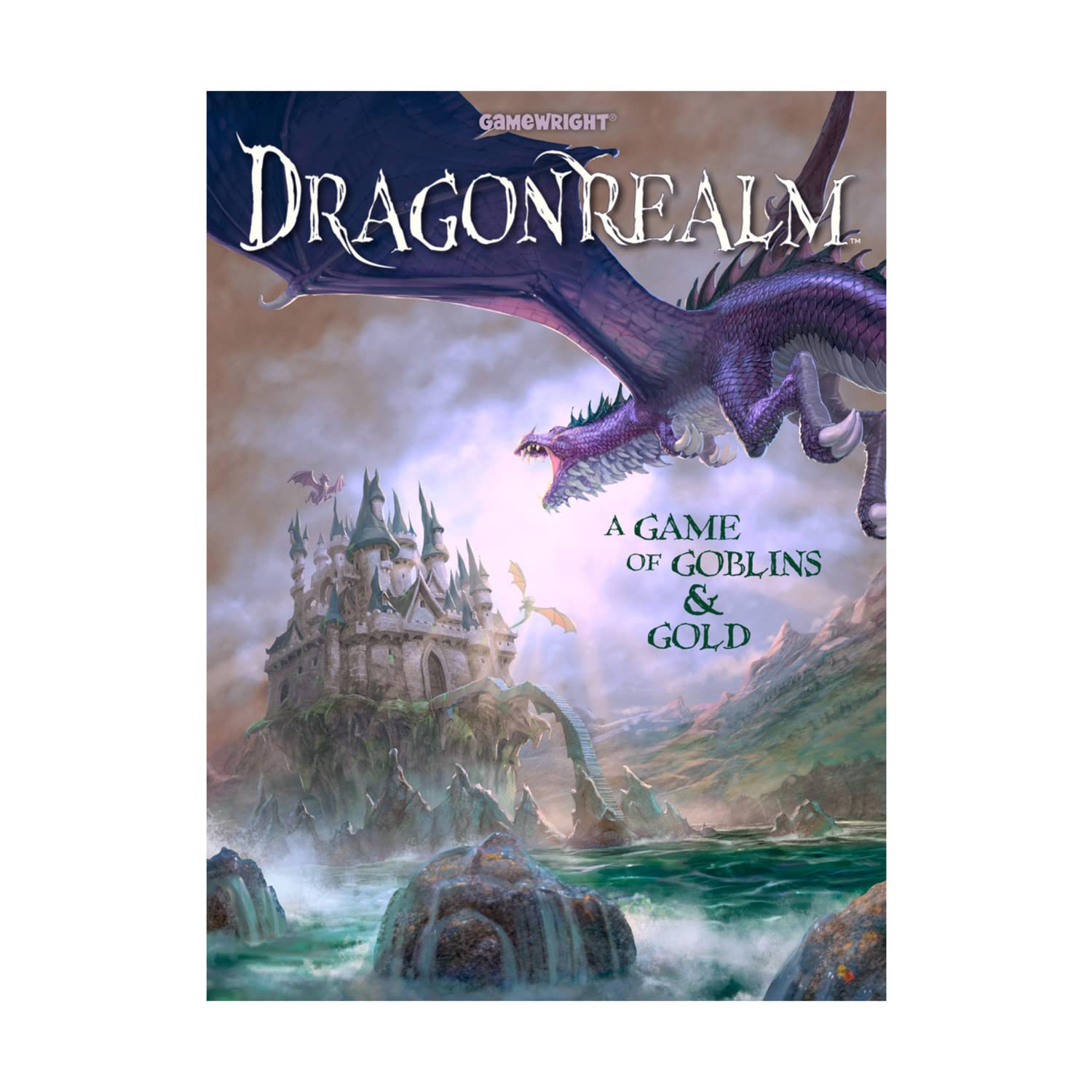 Foto 2 pulgar | Juego De Mesa Gamewright Dragonrealm Strategy Card & Dice 10+ - Venta Internacional.