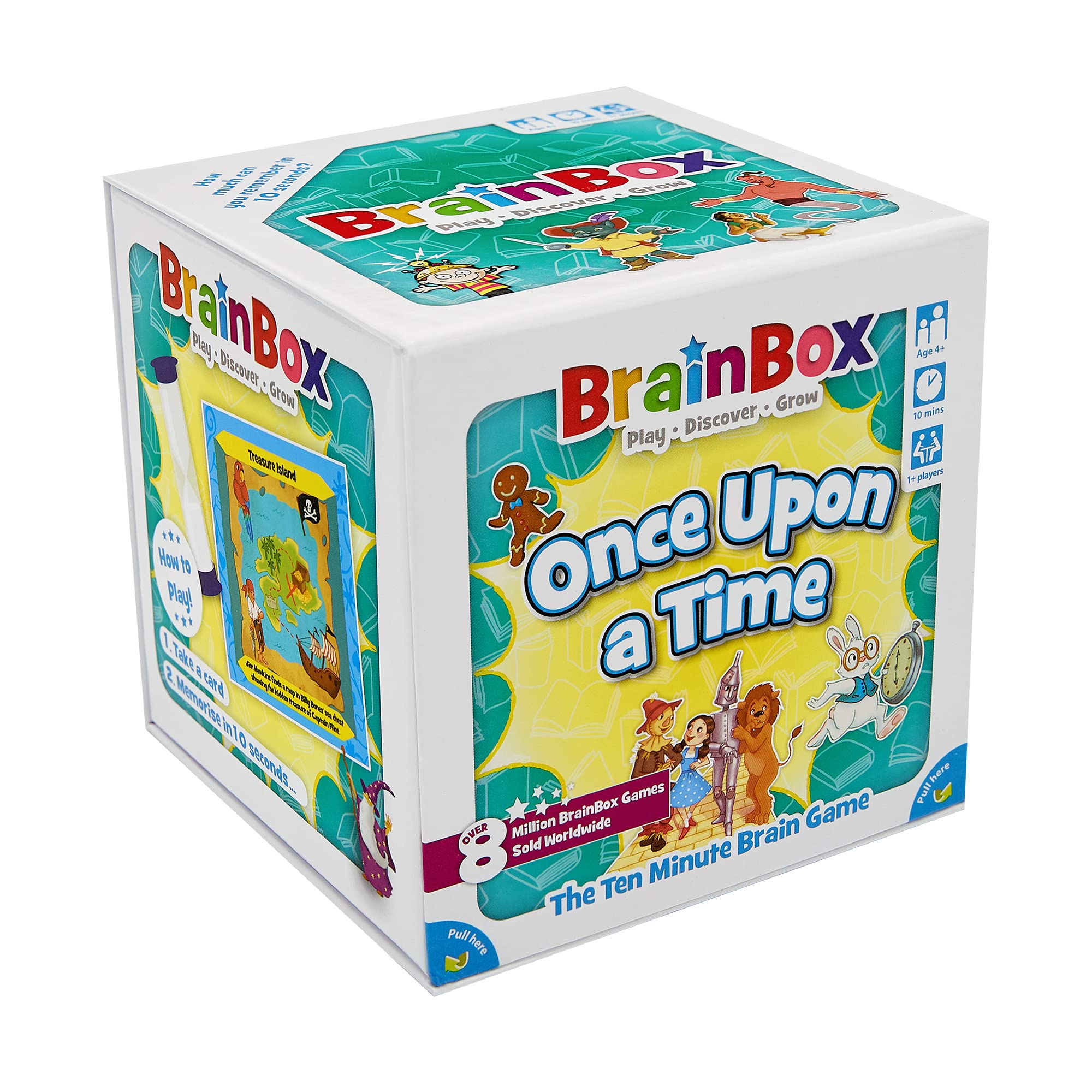 Juego De Cartas Brainbox Once Upon A Time Memory & Observation - Venta Internacional.