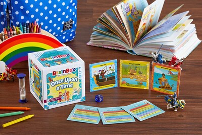 Foto 7 | Juego De Cartas Brainbox Once Upon A Time Memory & Observation - Venta Internacional.