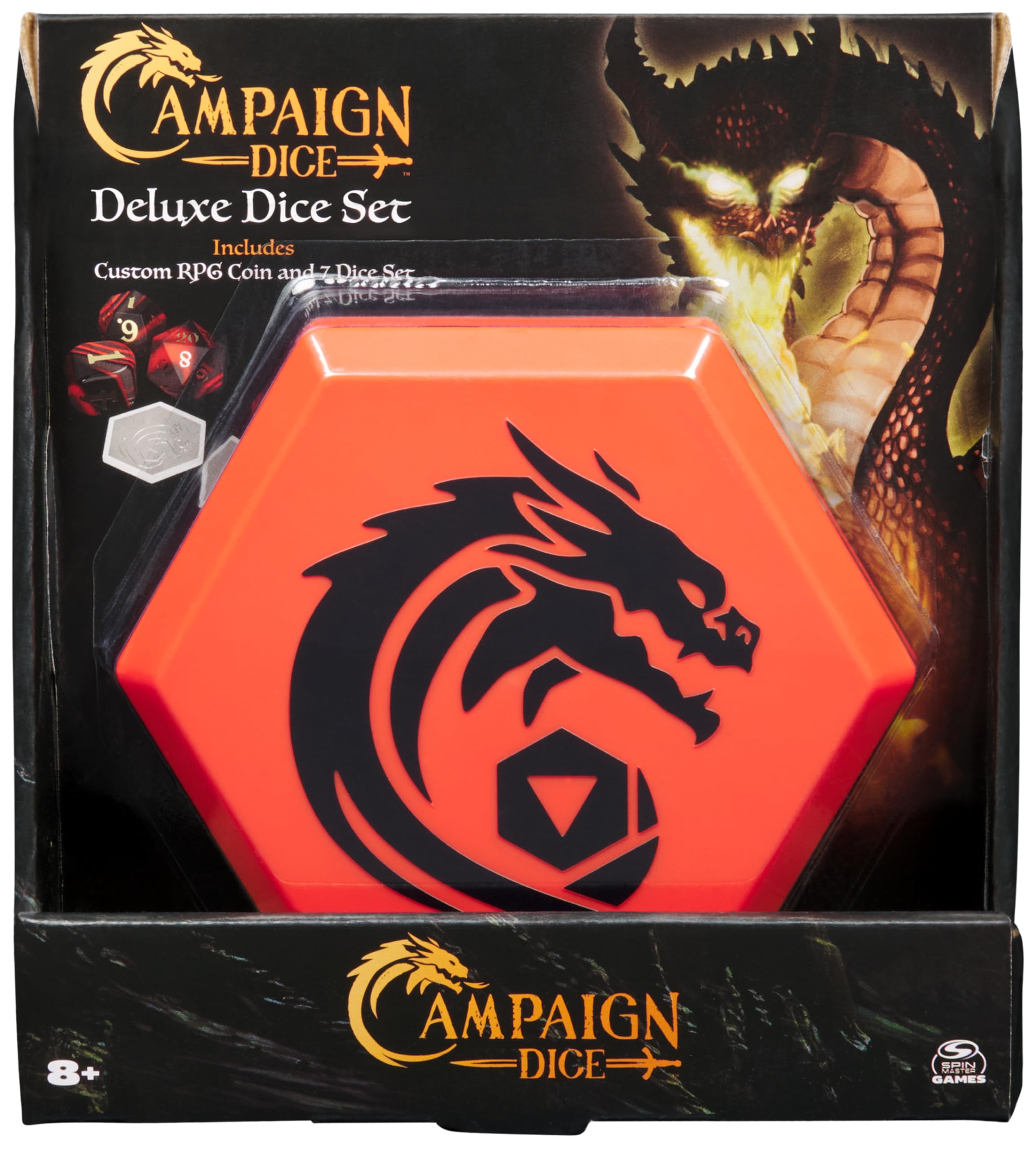 Foto 1 | Set De Dados Spin Master Campaign Con Funda De Almacenamiento Para Más De 8 Años - Venta Internacional.