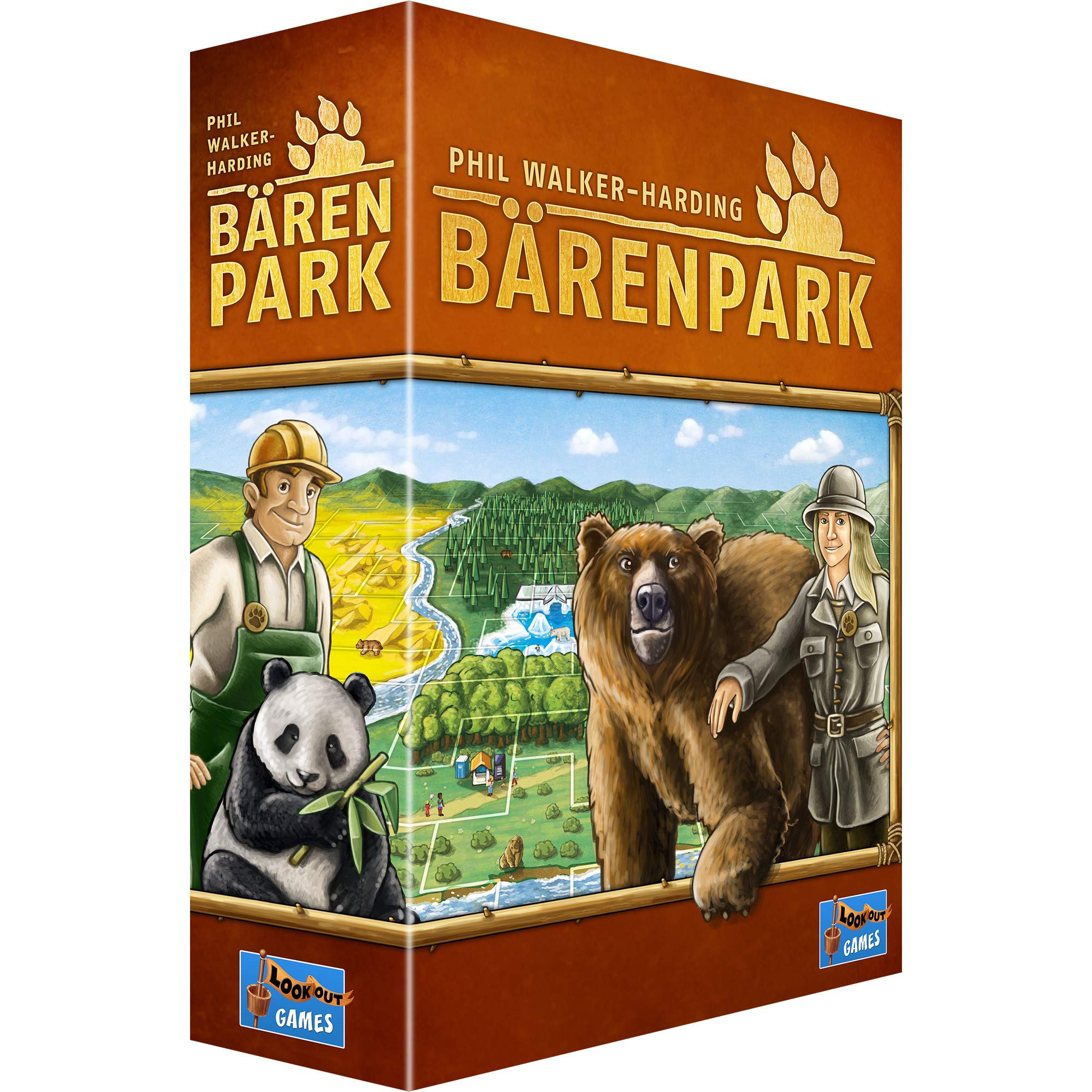 Foto 2 pulgar | Juego De Mesa Lookout Bärenpark, Estrategia De Colocación De Fichas Para Mayores De 8 Años - Venta Internacional.