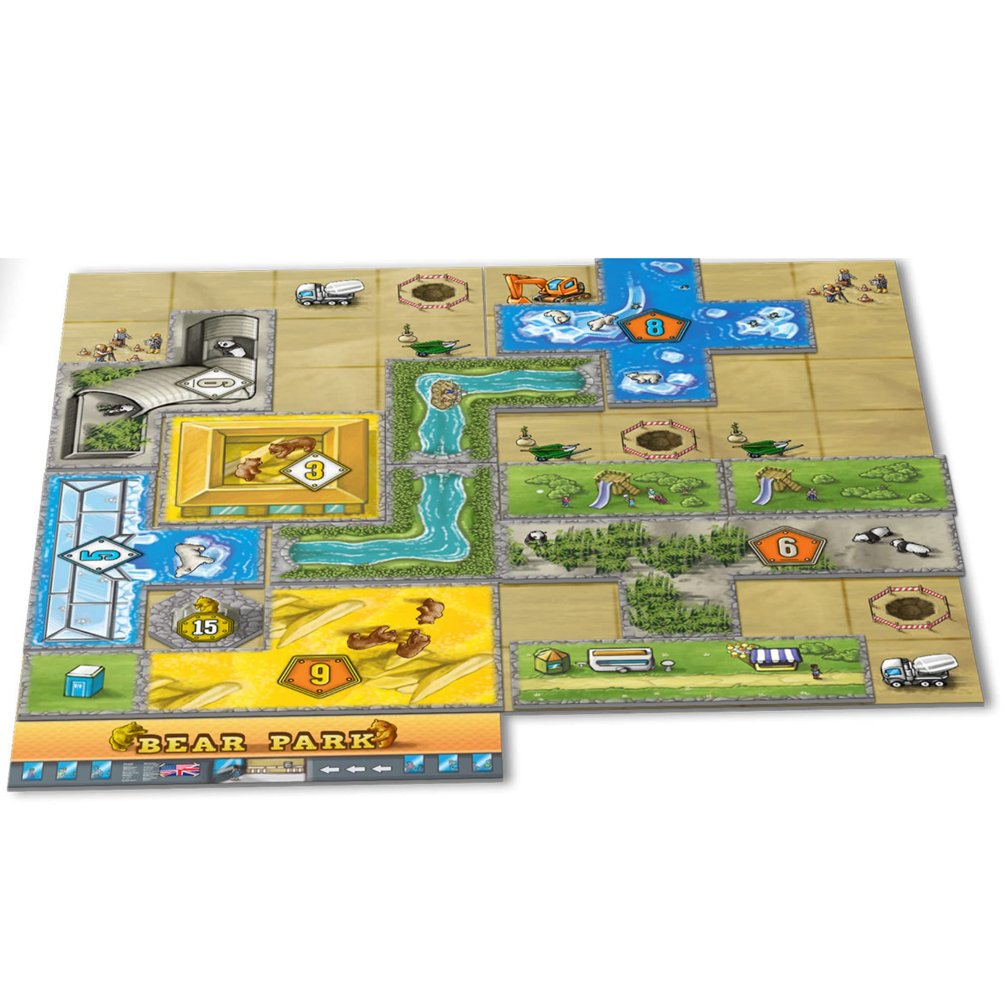 Foto 4 pulgar | Juego De Mesa Lookout Bärenpark, Estrategia De Colocación De Fichas Para Mayores De 8 Años - Venta Internacional.