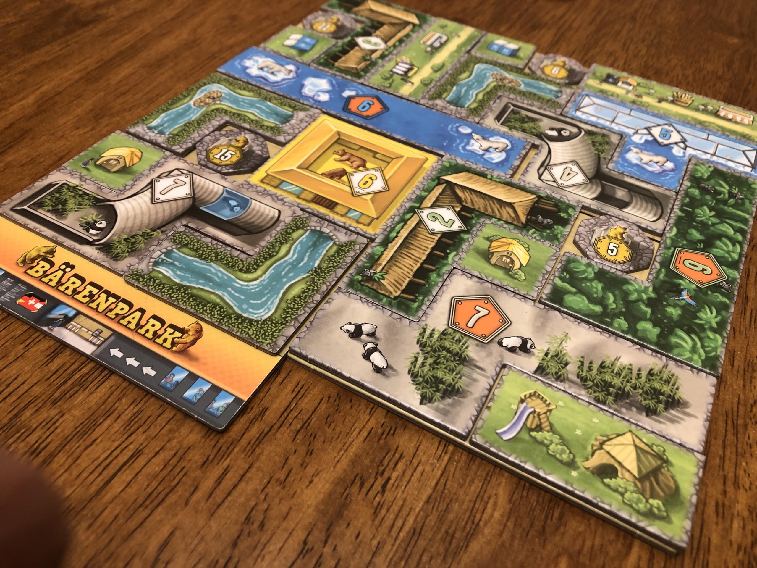 Foto 6 pulgar | Juego De Mesa Lookout Bärenpark, Estrategia De Colocación De Fichas Para Mayores De 8 Años - Venta Internacional.