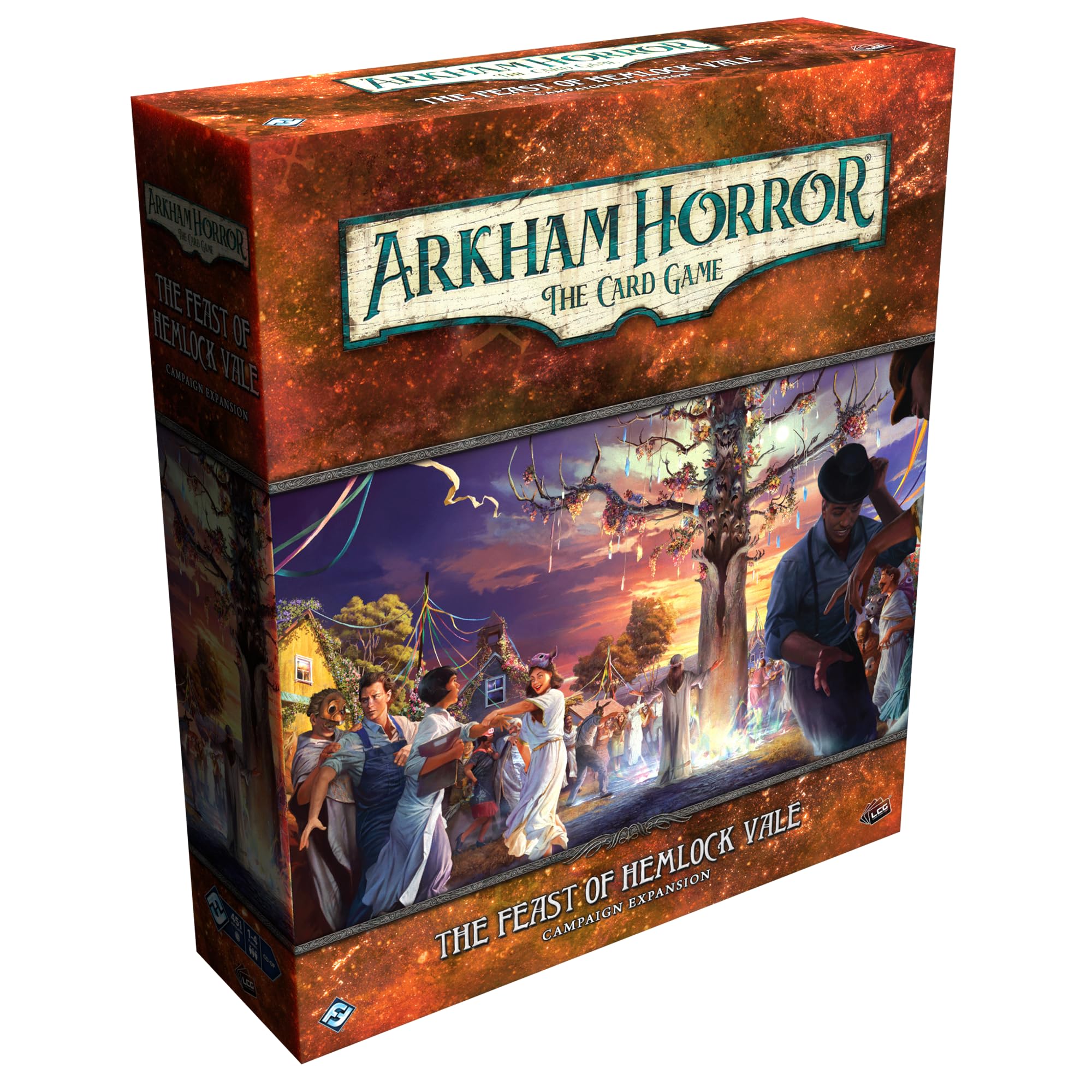 Juego De Mesa Arkham Horror El Juego De Cartas The Feast Of Hemlock - Venta Internacional.
