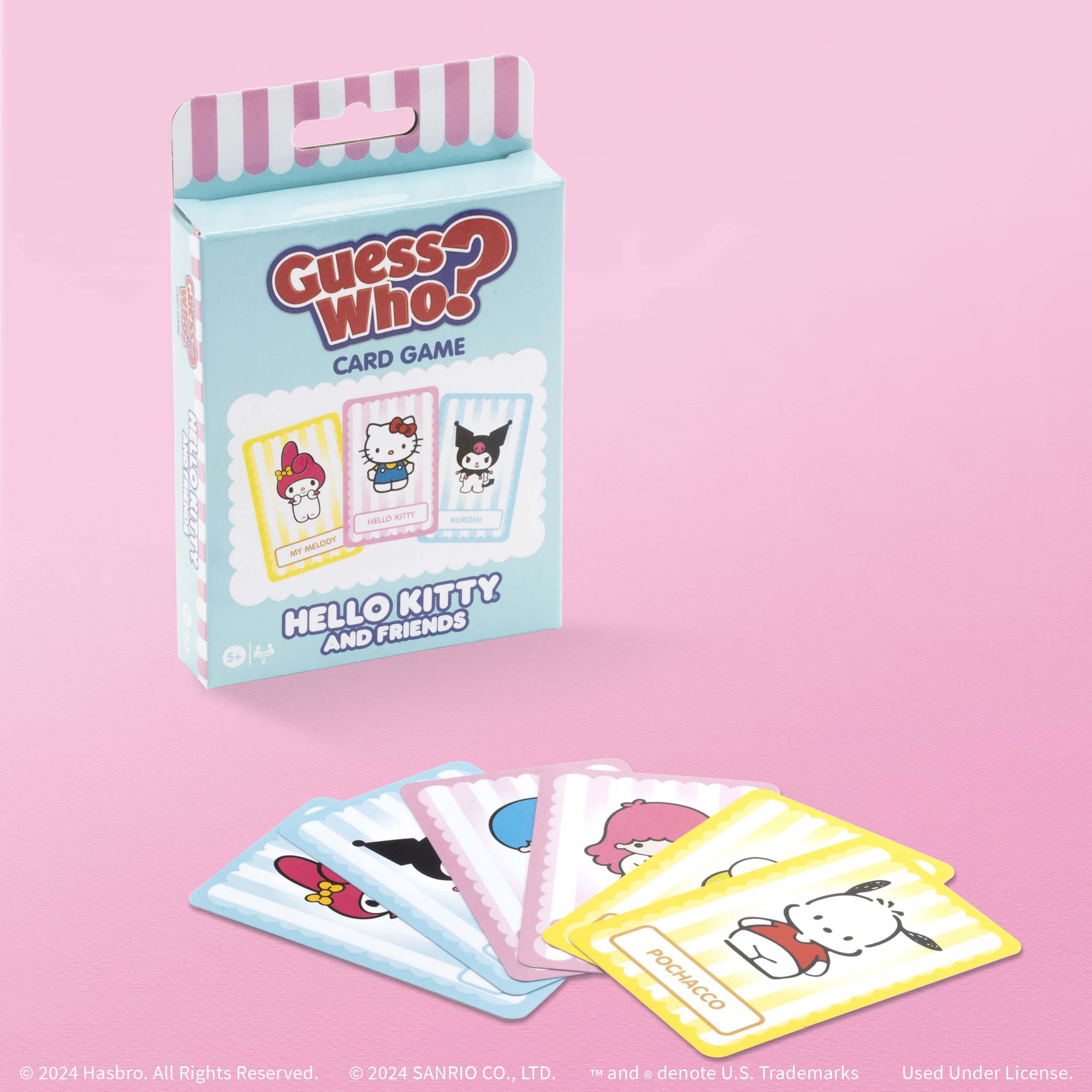 Foto 3 pulgar | Juego De Cartas Usaopoly ¿adivina Quién? Hello Kitty Y Sus Amigos - Venta Internacional.