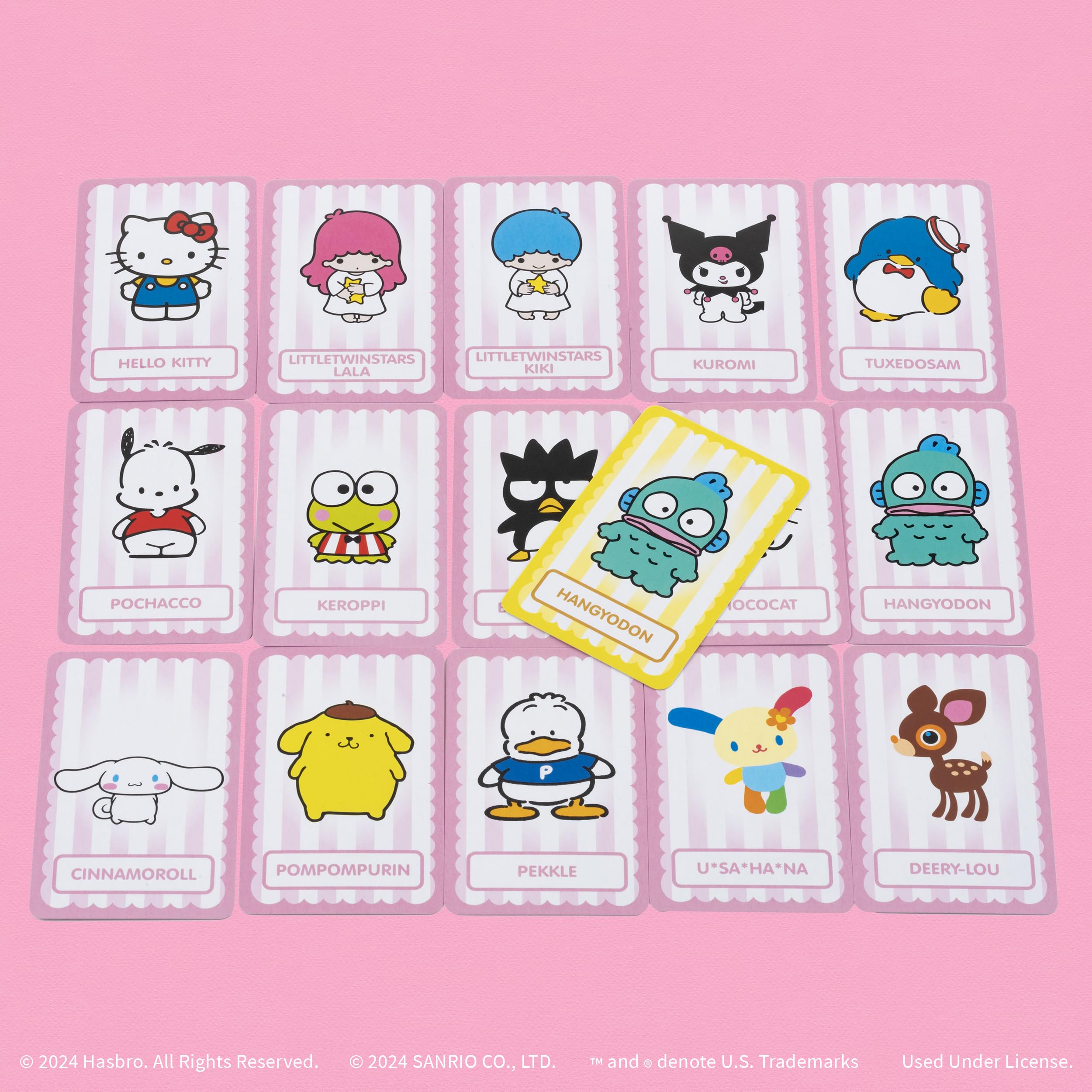 Foto 4 pulgar | Juego De Cartas Usaopoly ¿adivina Quién? Hello Kitty Y Sus Amigos - Venta Internacional.