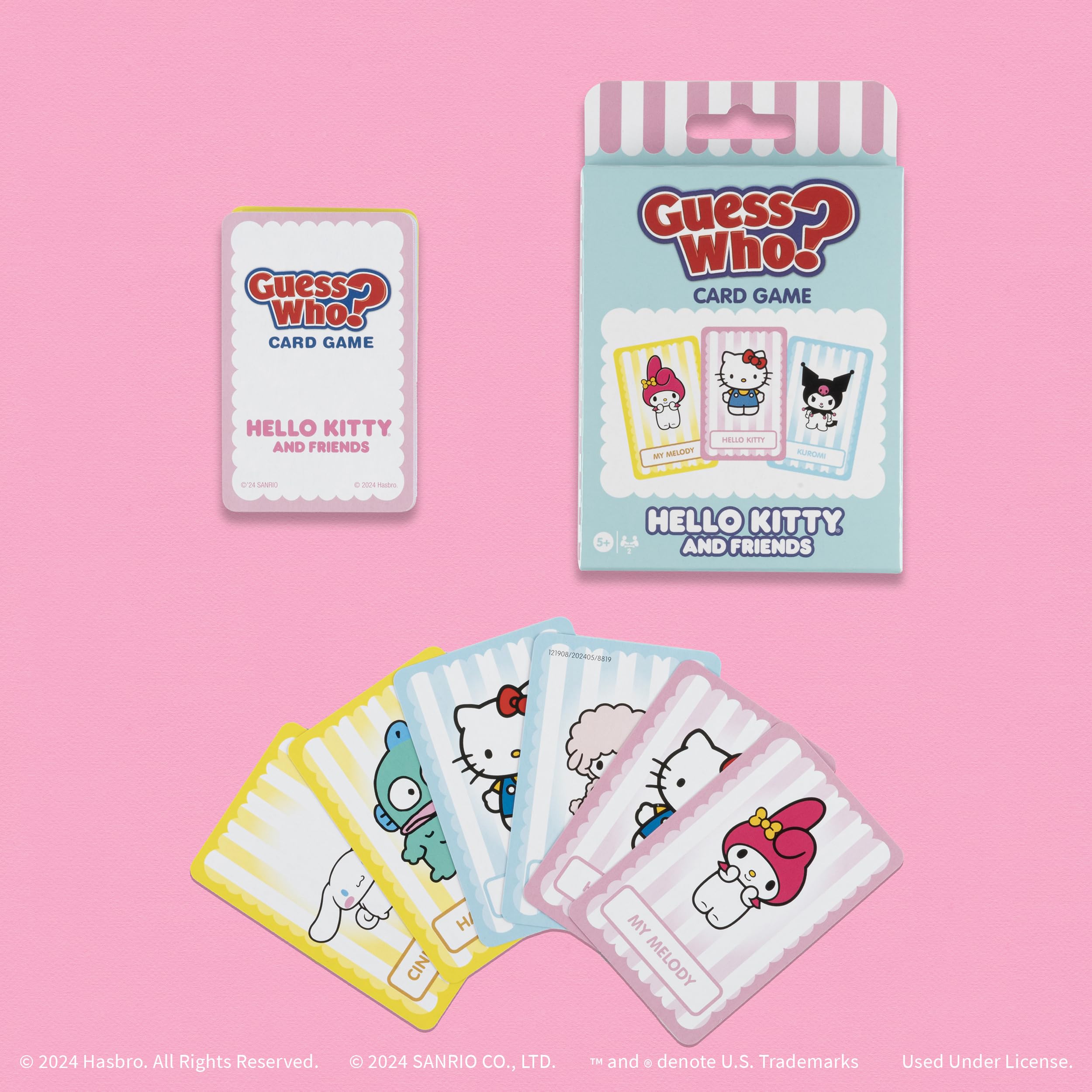 Foto 5 pulgar | Juego De Cartas Usaopoly ¿adivina Quién? Hello Kitty Y Sus Amigos - Venta Internacional.