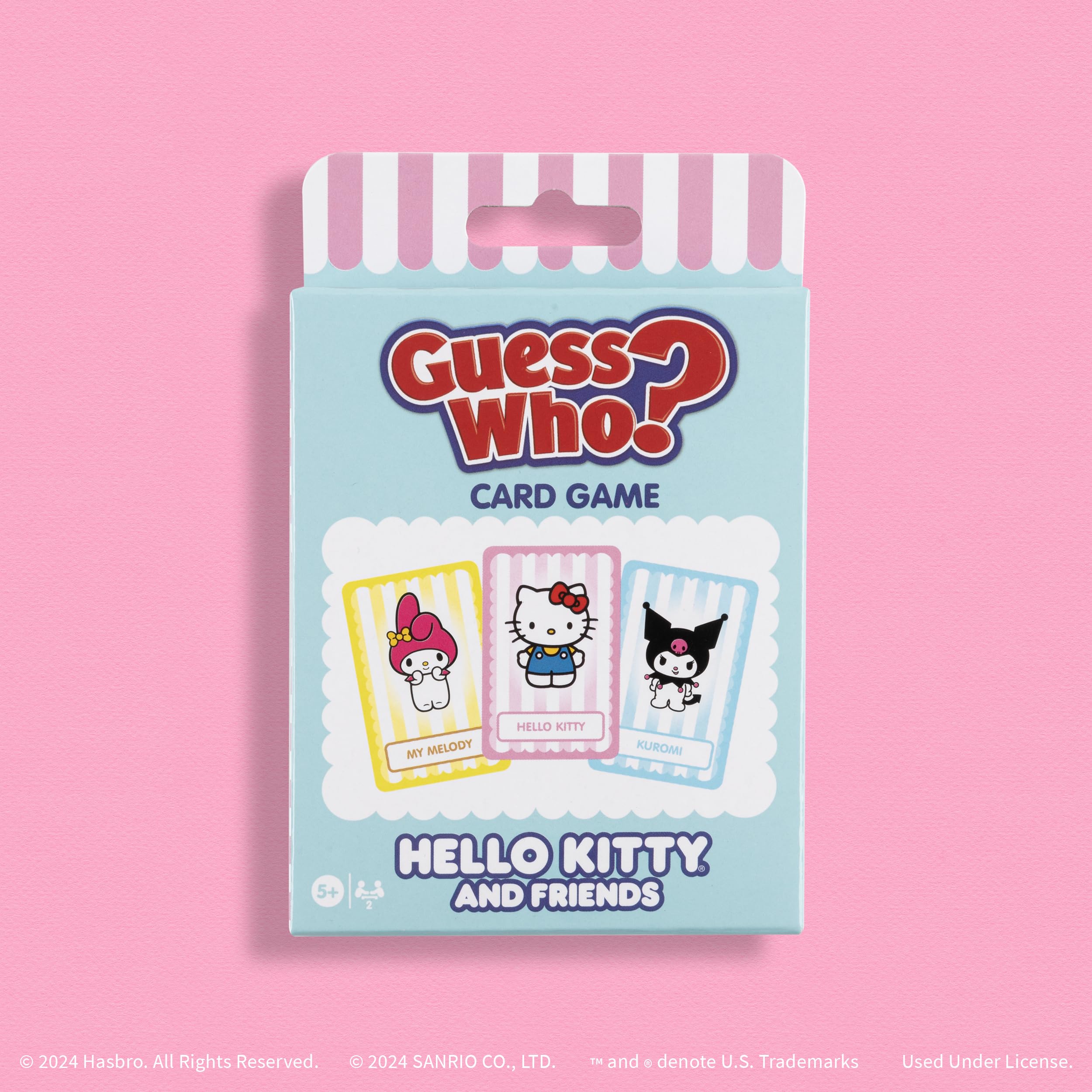 Foto 7 pulgar | Juego De Cartas Usaopoly ¿adivina Quién? Hello Kitty Y Sus Amigos - Venta Internacional.