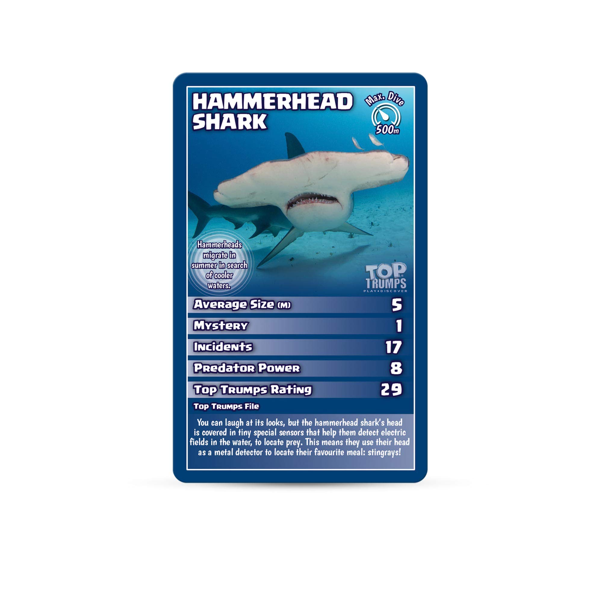 Foto 3 pulgar | Juego De Cartas Top Trumps Sharks Classics Para Niños Y Niñas Mayores De 6 Años - Venta Internacional.
