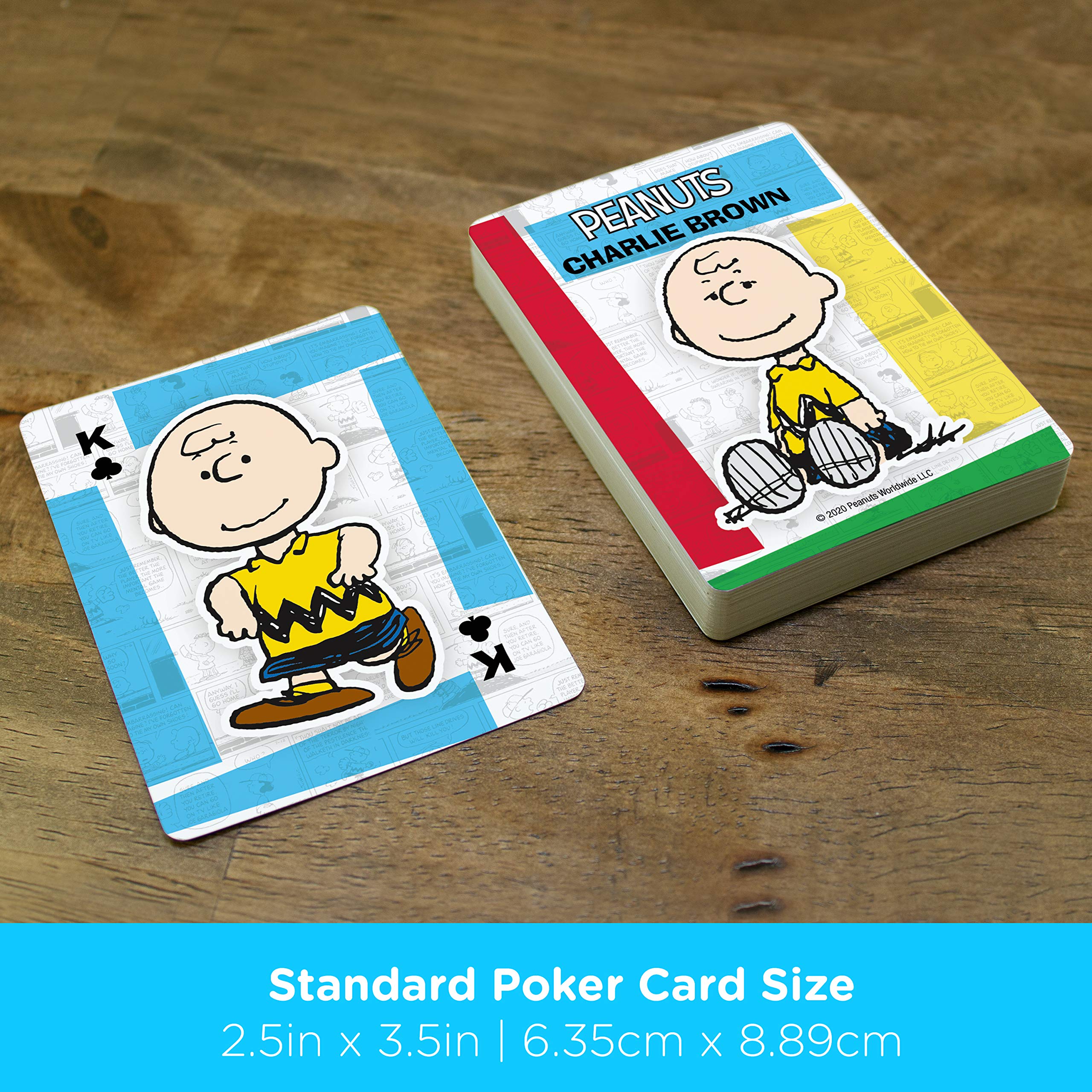 Foto 6 pulgar | Baraja De Cartas Aquarius Peanuts Con Temática De Charlie Brown - Venta Internacional.