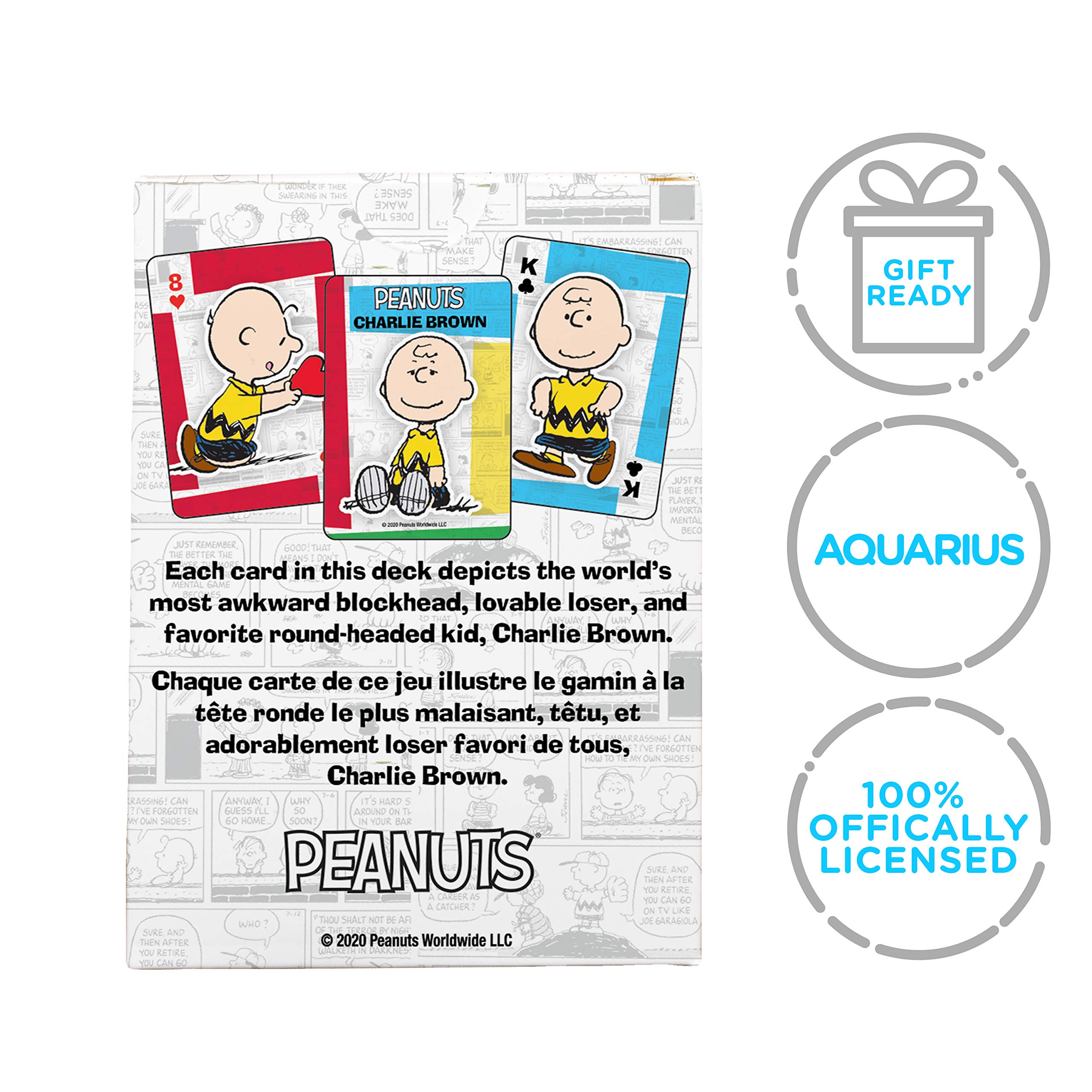 Foto 8 pulgar | Baraja De Cartas Aquarius Peanuts Con Temática De Charlie Brown - Venta Internacional.