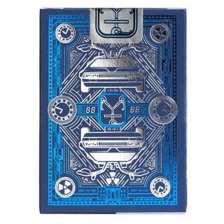 Foto 5 | Juego De Cartas Para Bicicleta Regreso Al Futuro, Paquete De 1 Unidad, Color Azul - Venta Internacional.