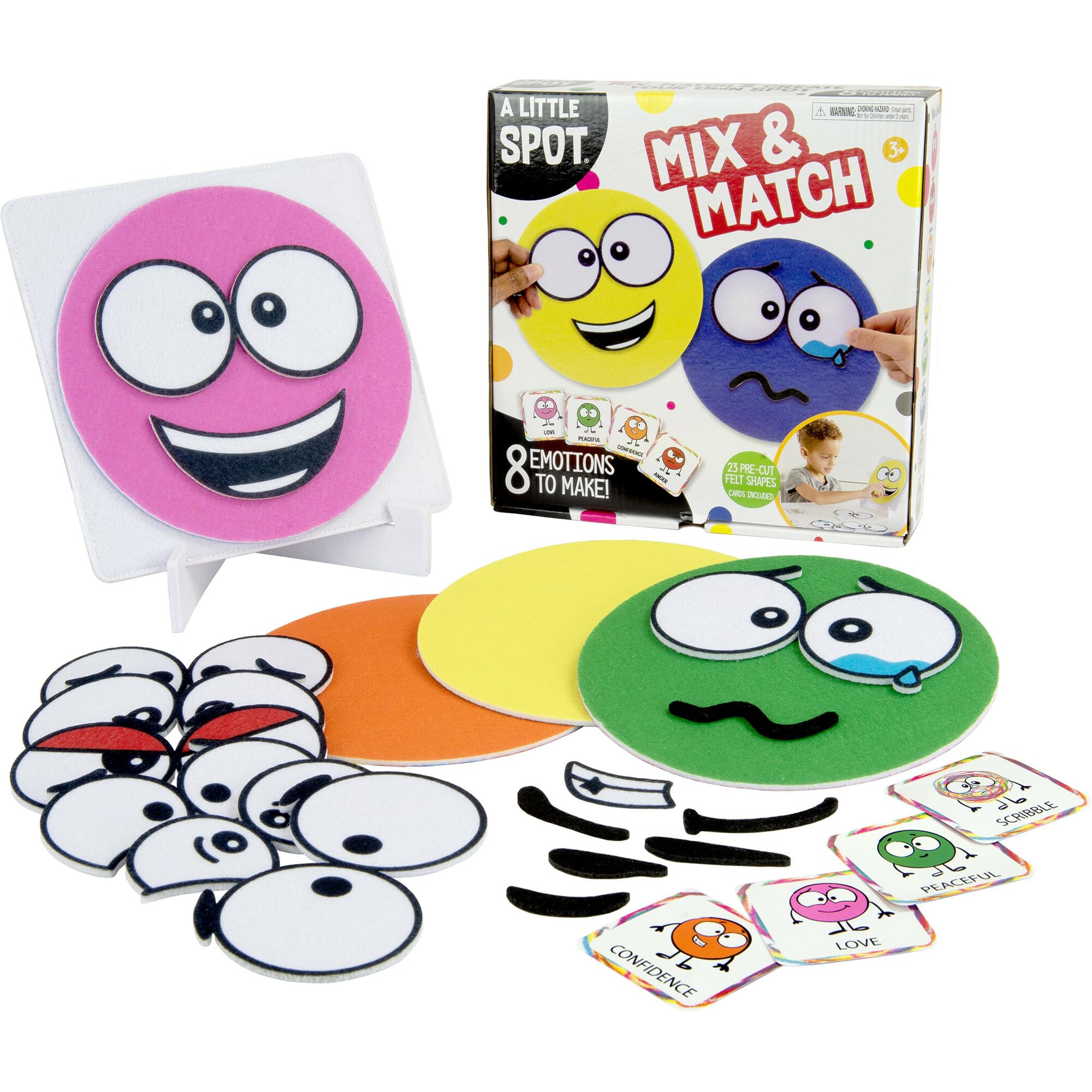 Kit De Manualidades Tomy A Little Spot Mix And Match Para Niños Con Caballete - Venta Internacional.