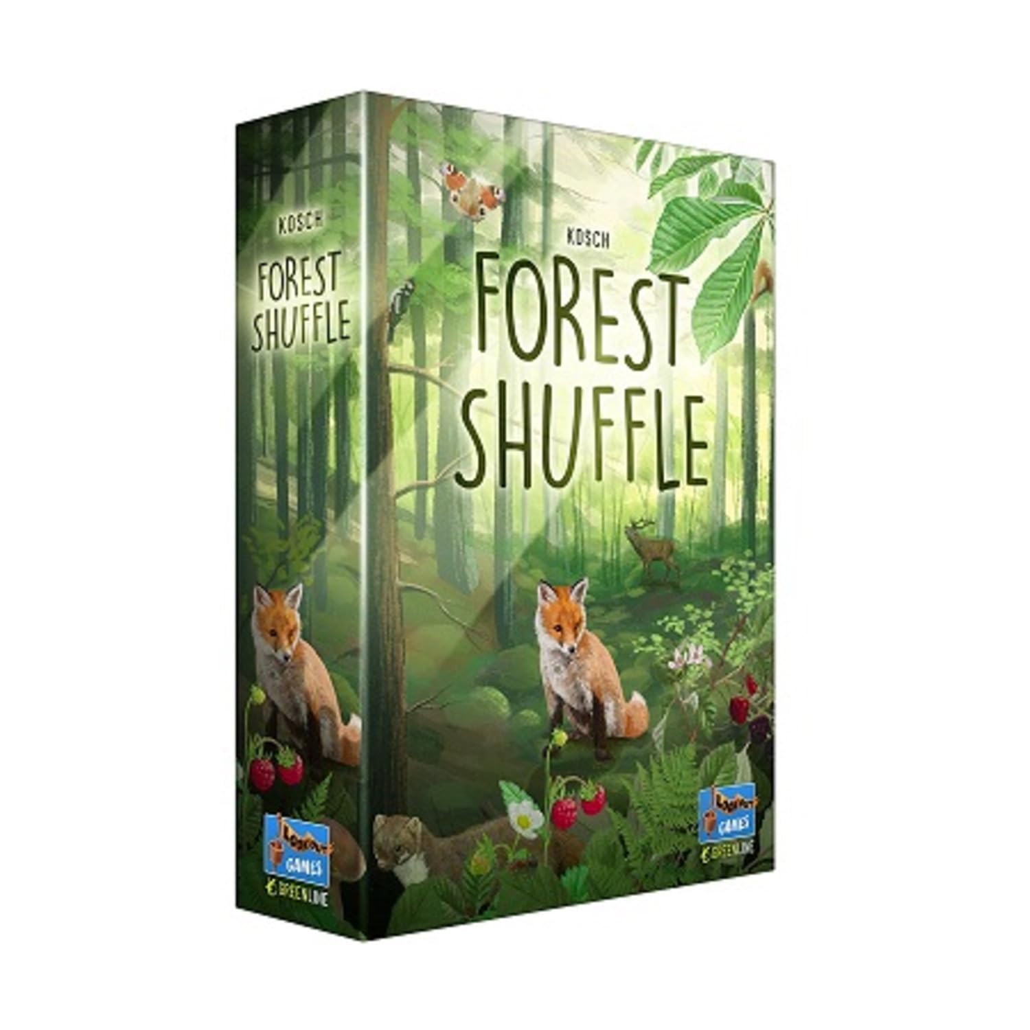 Foto 2 pulgar | Juego De Cartas Lookout Forest Shuffle Create Ecological Paradise - Venta Internacional.