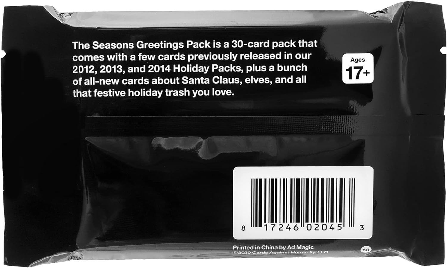 Foto 3 pulgar | Paquete De Felicitaciones De Cartas Against Humanity Seasons - Venta Internacional.