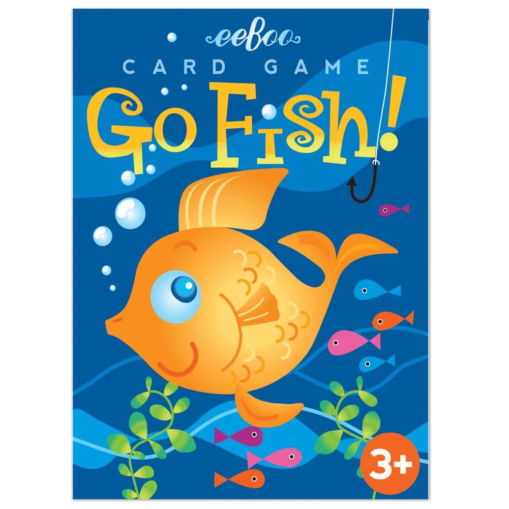 Foto 4 pulgar | Juego De Cartas Eeboo Color Go Fish, Duradero Durante Más De 3 Años - Venta Internacional.