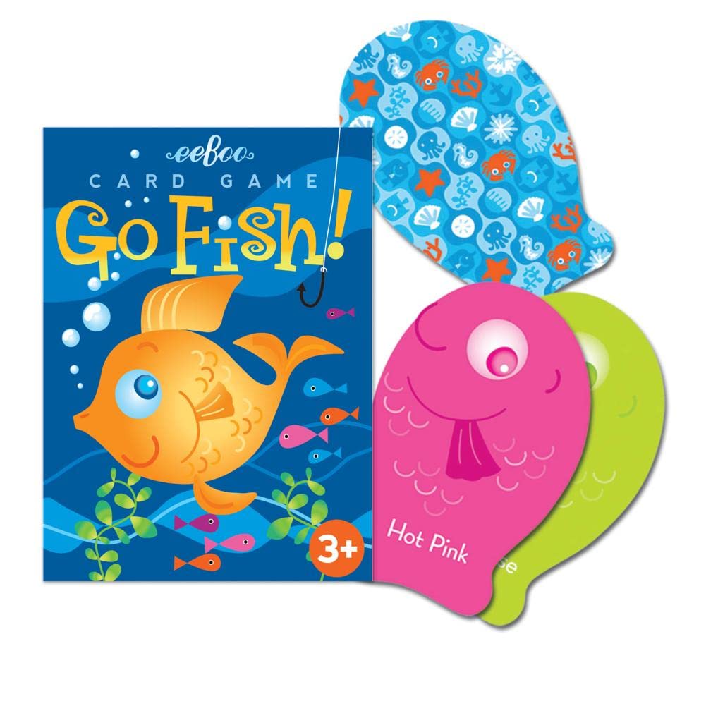 Foto 5 pulgar | Juego De Cartas Eeboo Color Go Fish, Duradero Durante Más De 3 Años - Venta Internacional.