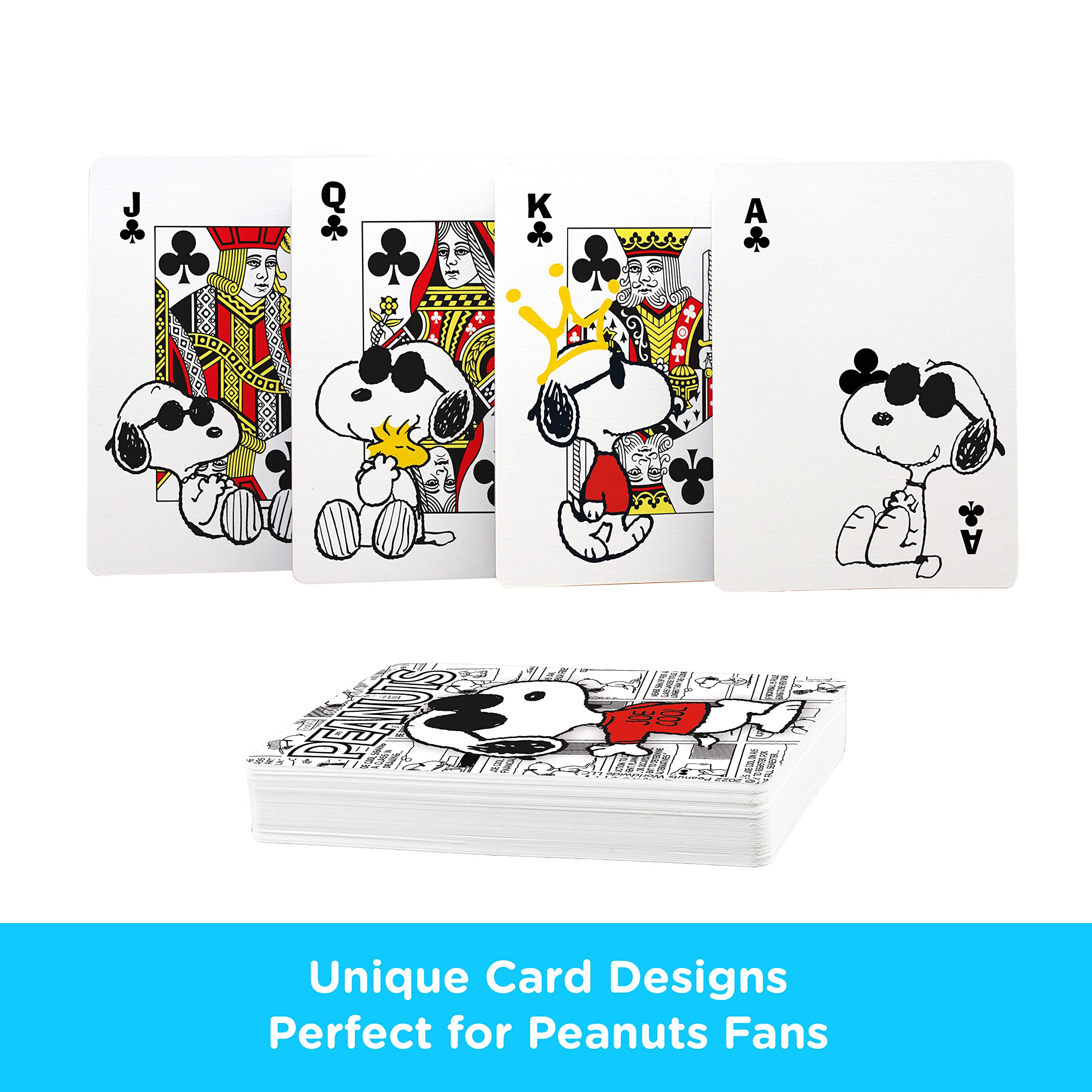 Foto 4 pulgar | Juego De Cartas Aquarius Peanuts Joe Cool Con Licencia Oficial - Venta Internacional.