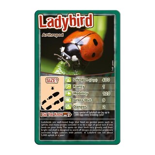 Foto 3 | Juego De Cartas Top Trumps Bugs Classic Black Widow Tarantula 6+ - Venta Internacional.