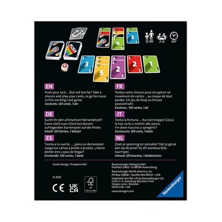 Foto 6 | Juego De Cartas Ravensburger Push 2024 Family 2-6 Jugadores A Partir De 8 Años - Venta Internacional.