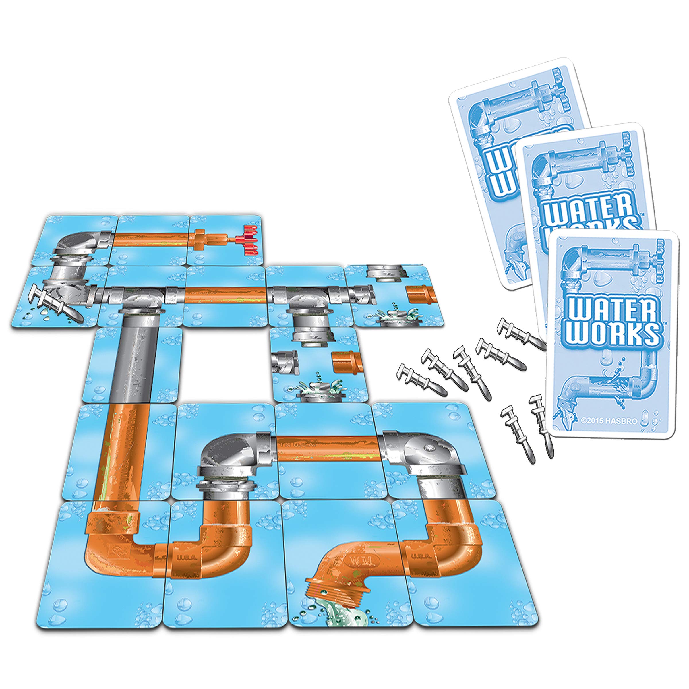 Foto 3 pulgar | Juego De Cartas Winning Moves Classic Waterworks Usa Leaky Pipe - Venta Internacional.