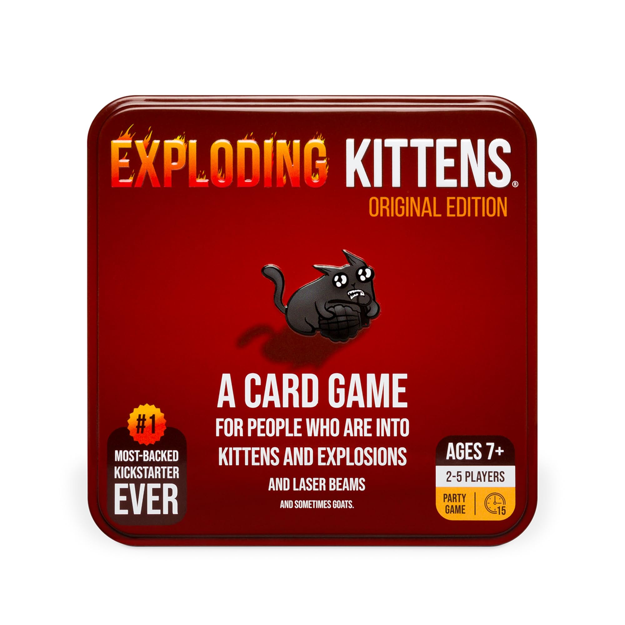 Foto 6 | Juego De Cartas Exploding Kittens Original Edition Para 2 A 5 Jugadores - Venta Internacional.
